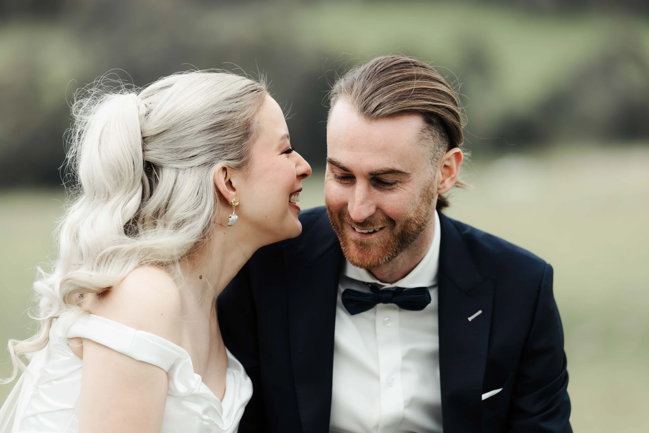 Tasmanian wedding photos captured by Finding Happy Photography.