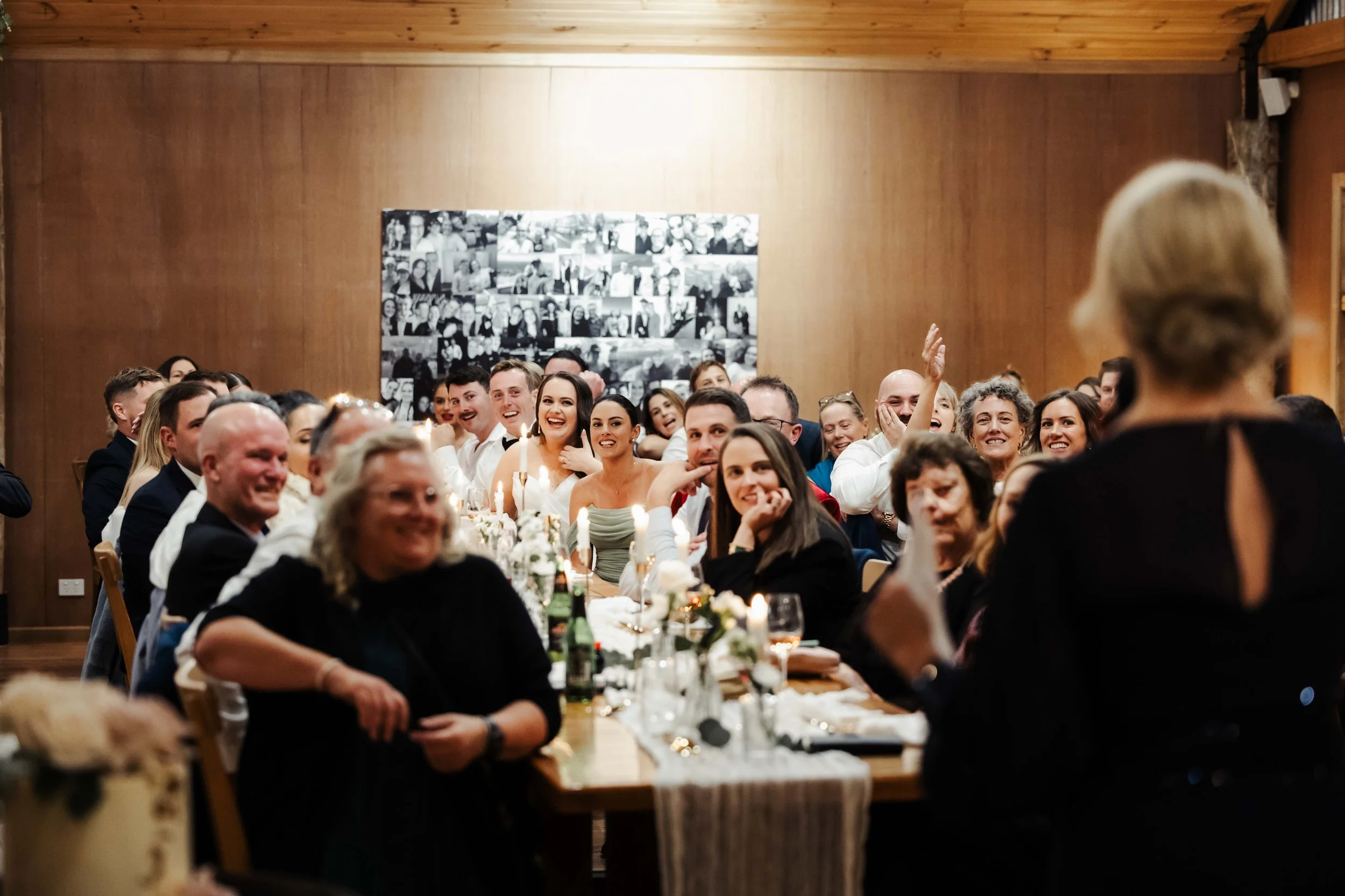 Wedding photography in Hobart, Tasmania.  Happy bride and groom photos taken by Finding Happy Photography at the Derwent Estate winery.