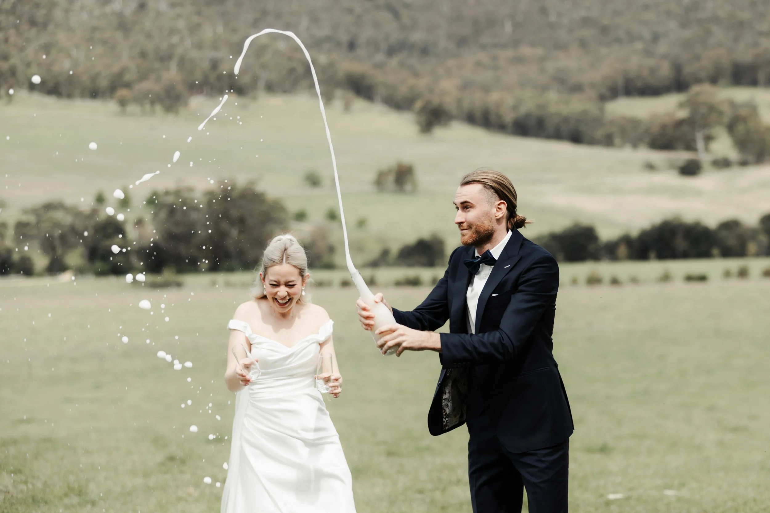 Tasmanian wedding photos captured by Finding Happy Photography.