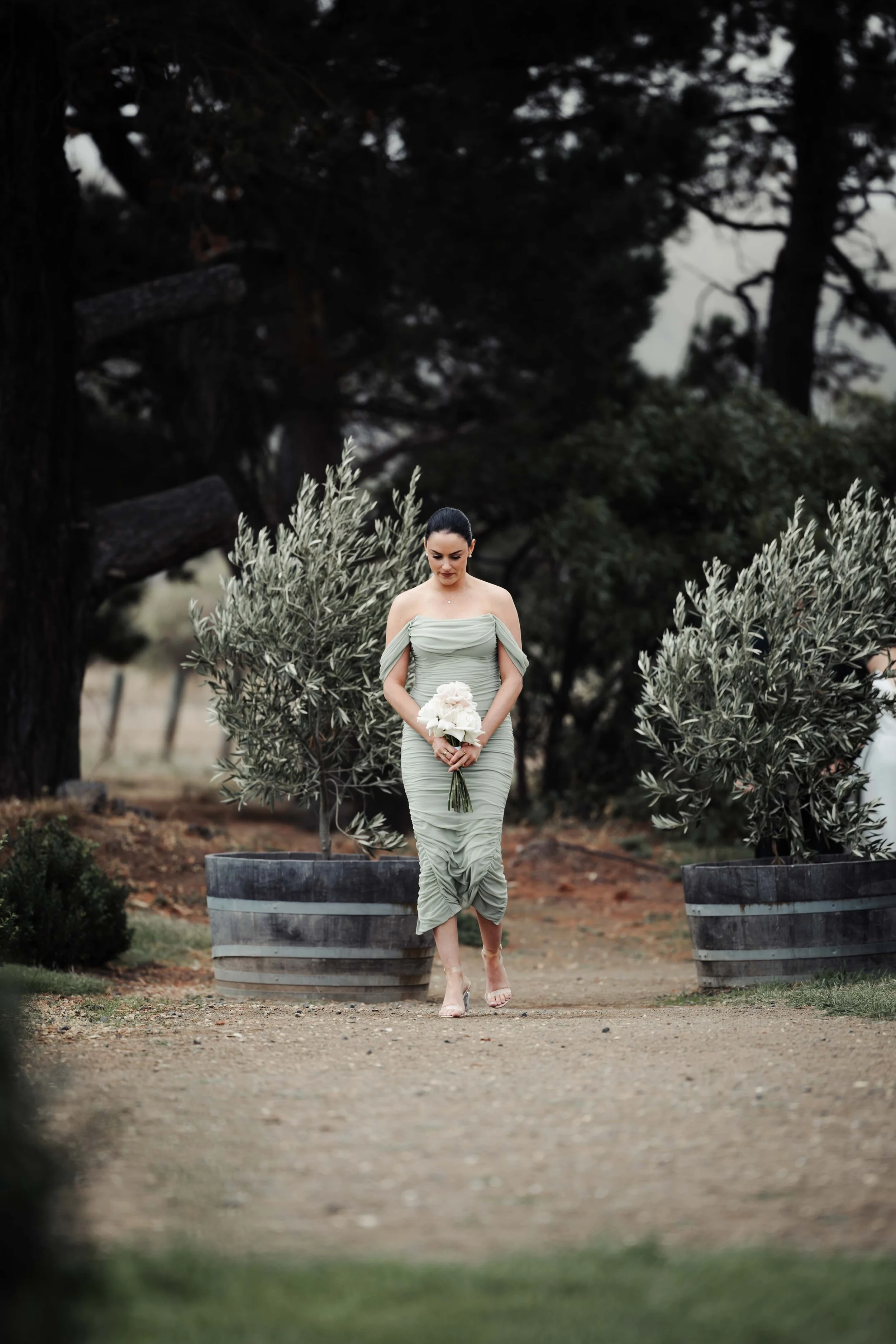 Wedding photography in Hobart, Tasmania.  Happy bride and groom photos taken by Finding Happy Photography at the Derwent Estate winery.