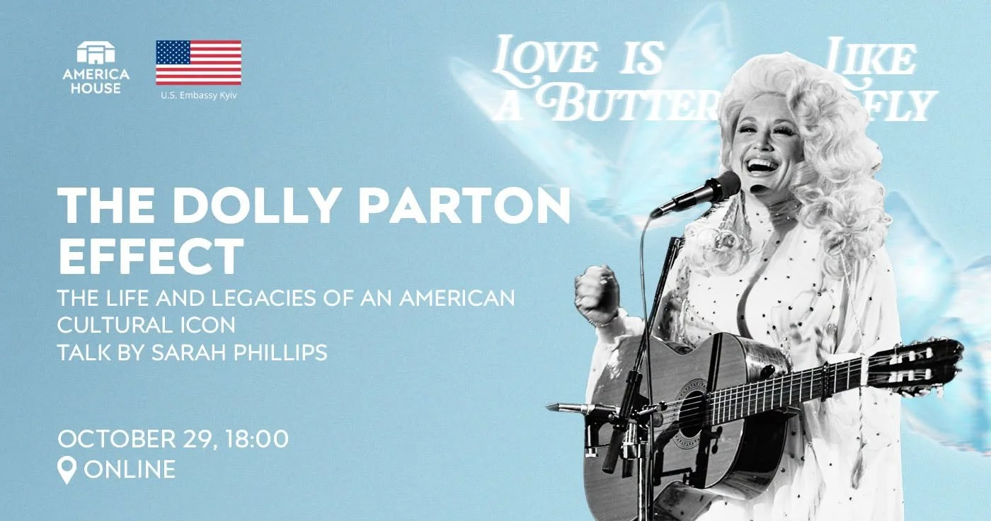 The Dolly Parton Effect: The Life and Legacies of an American Cultural Icon. Talk by Sarah Phillips