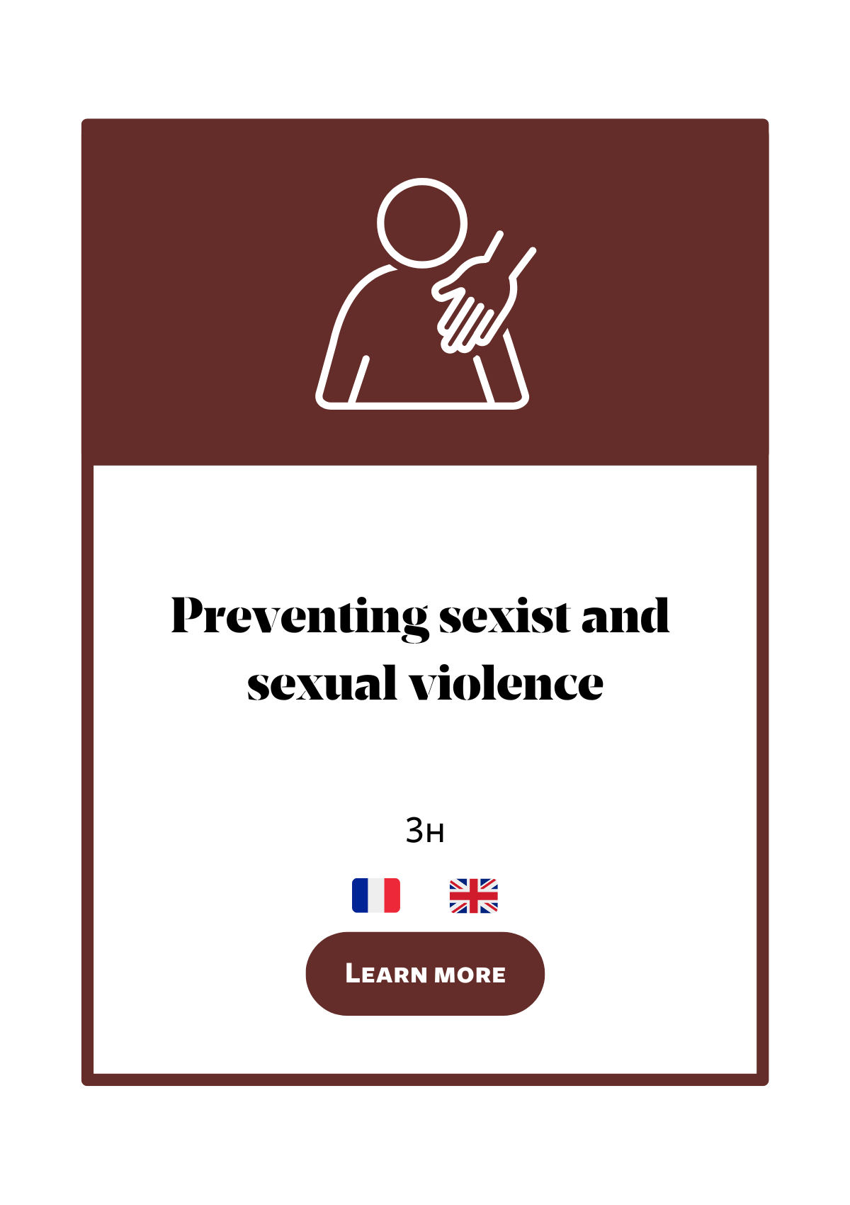 Preventing sexist and  sexual violence