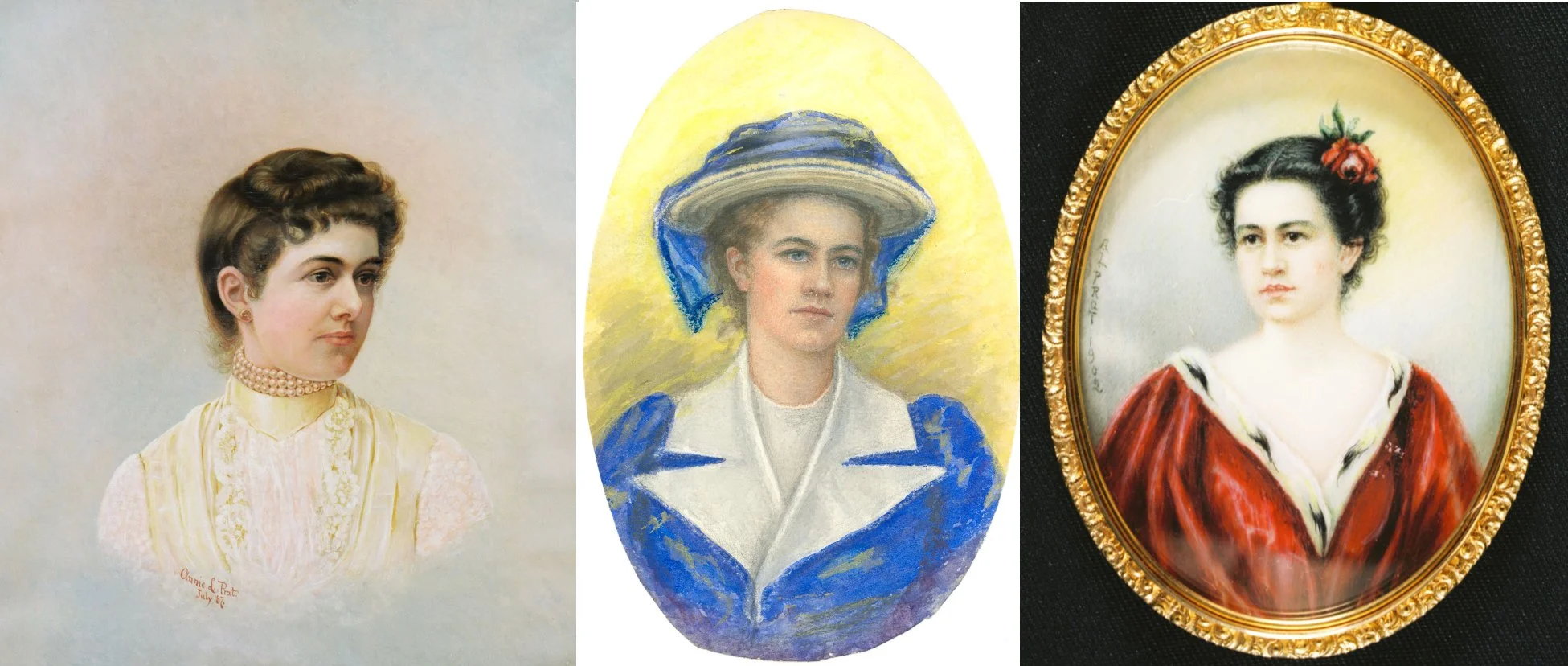 Three Sisters in Art – Annie, Minnie and May Prat. NS