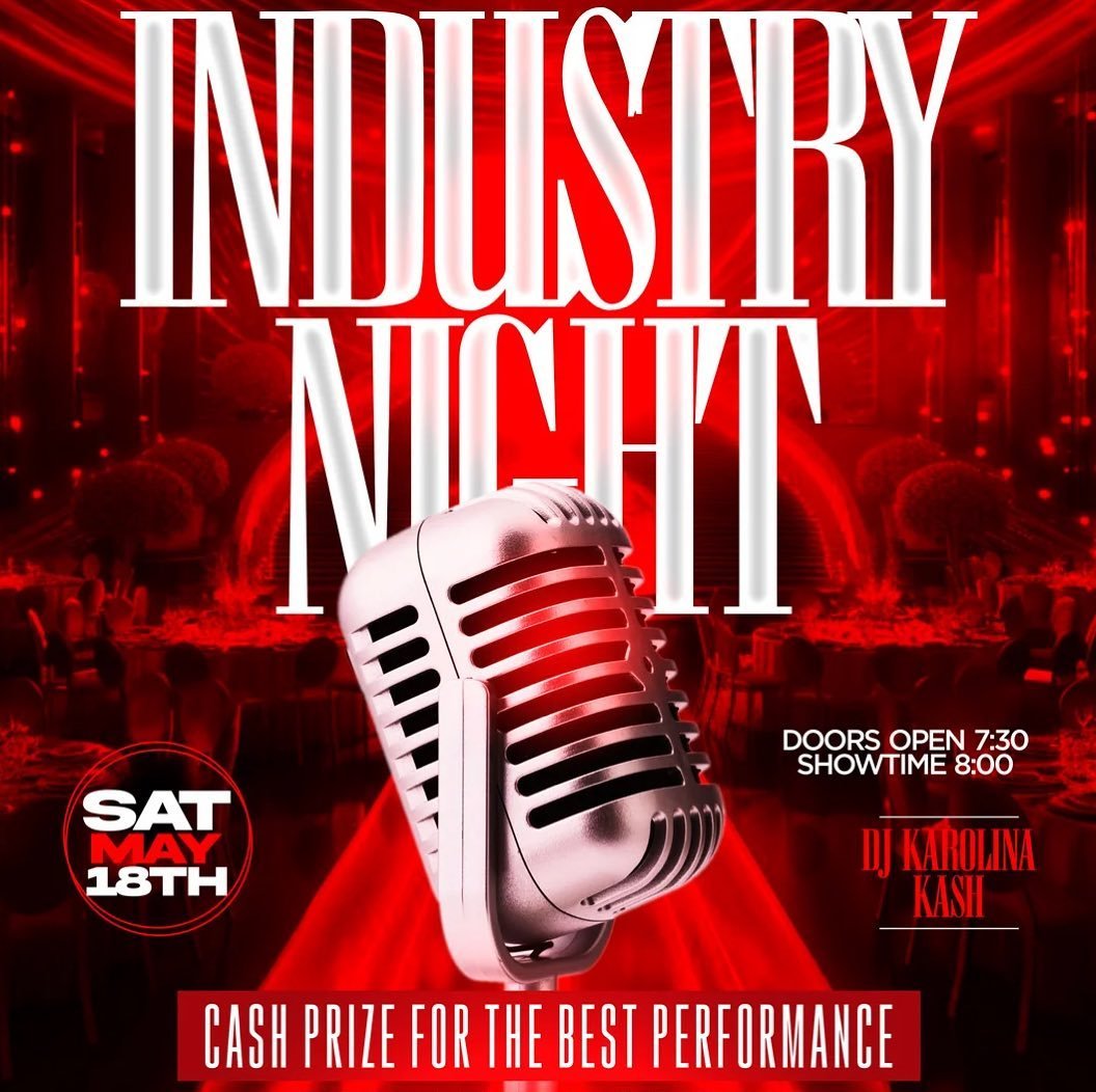 Join us this Saturday May 18th for our monthly Artist showcase hosted by Lev! Sign ups will begin at 6:30pm. We ask that singers and rappers reserve your spot in advance. There will be a CASH PRIZE for best performance! Doors Open at 7:30pm and showt
