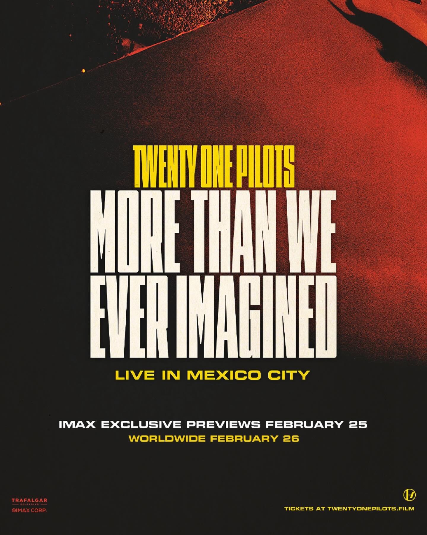 Josh and Tyler invite you to experience their new film, Twenty One Pilots: More Than We Ever Imagined in cinemas worldwide starting Feb 25. 

Find tickets in our bio!

#oakscentercinema #phoenixvillepa #twentyonepilotsmorethanweeverimagined #montcopa