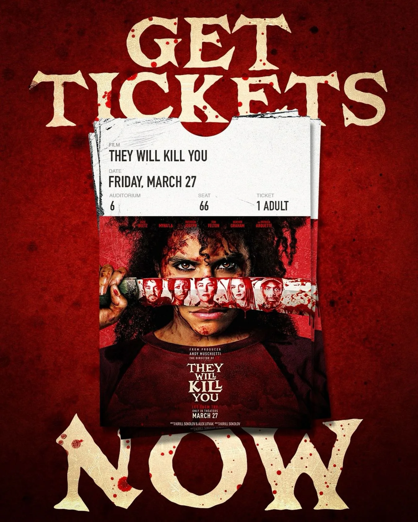 Join us, vacancies fill up fast. #TheyWillKillYouMovie only in theaters March 27.

Get tickets now. Link in our bio.

#oakscentercinema #montcopa #movienight #kingofprussiapa