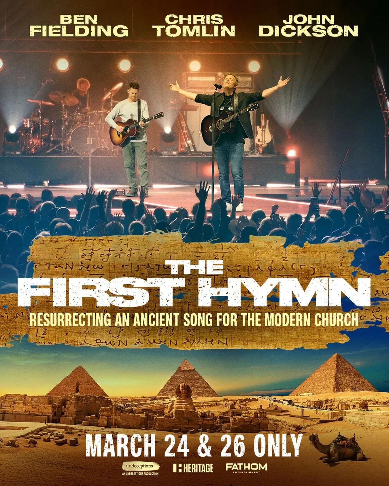 The First Hymn is the story of an ancient scrap of papyrus uncovered in the deserts of Egypt that contains the remnants of the oldest known Christian hymn. In its Lyrics Professor John Dickson discovers evidence of beliefs some say Christians never h
