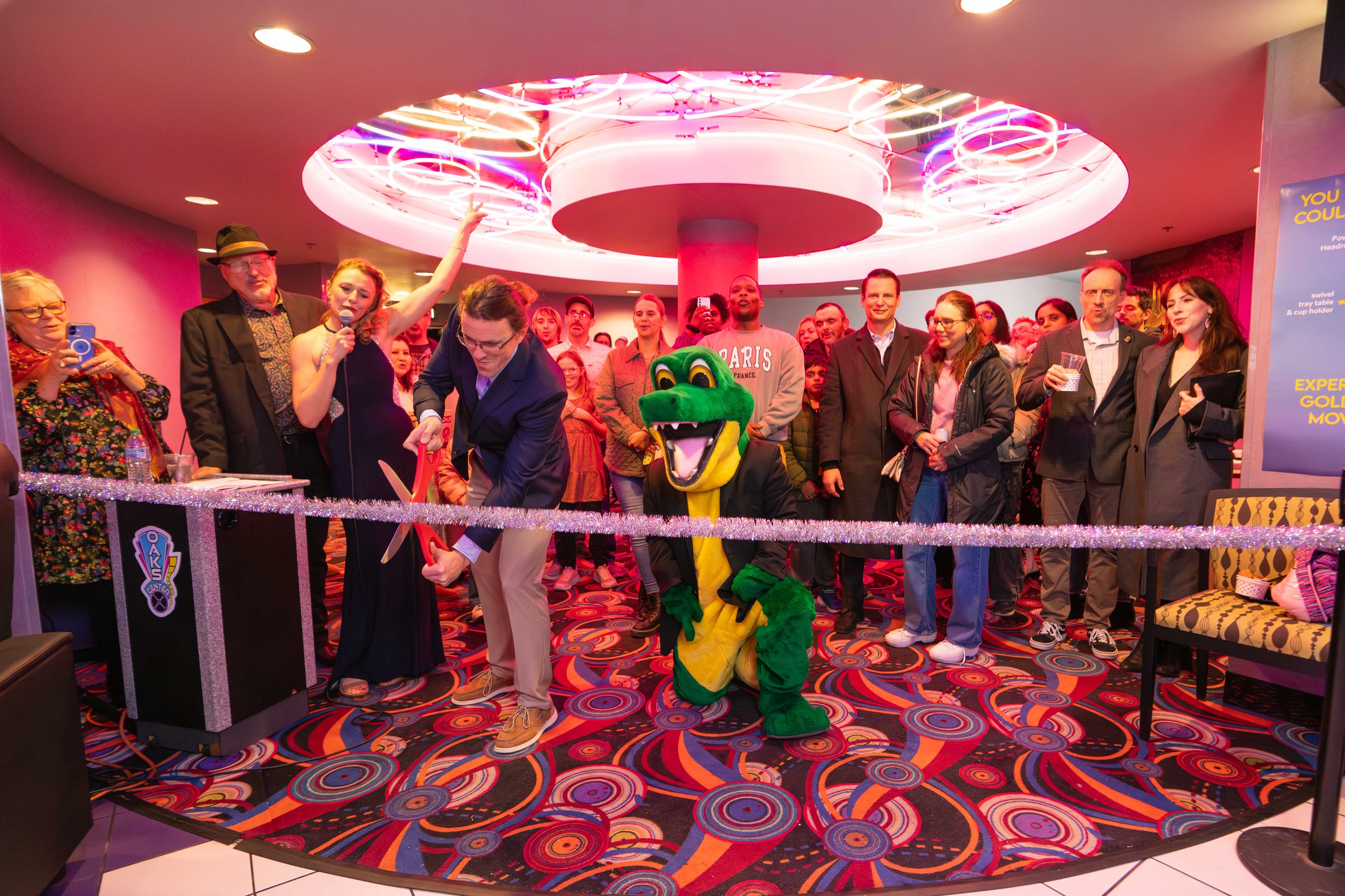 VIP Grand Opening of Luxury Recliner Seating