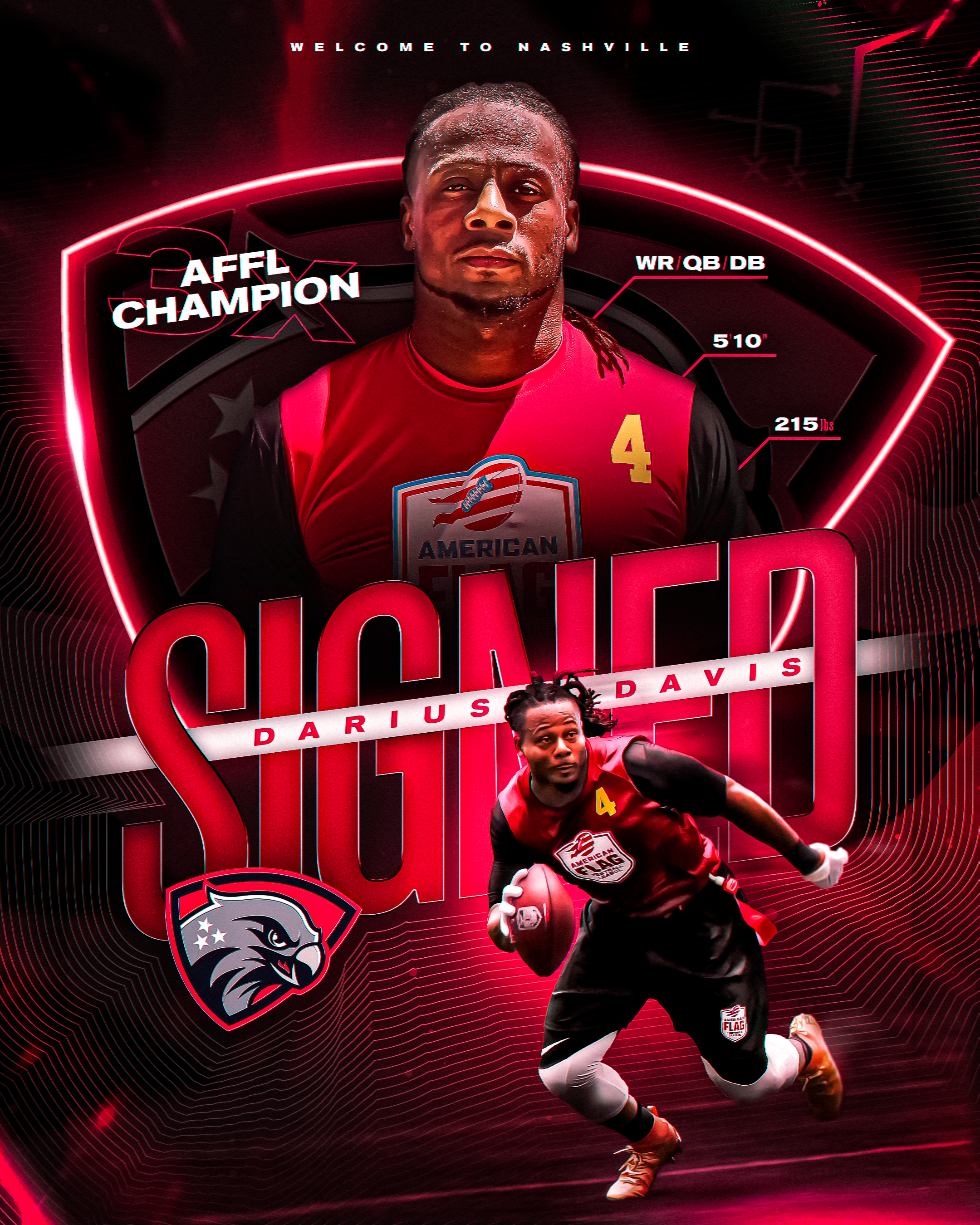 American Flag Football League — Frank White