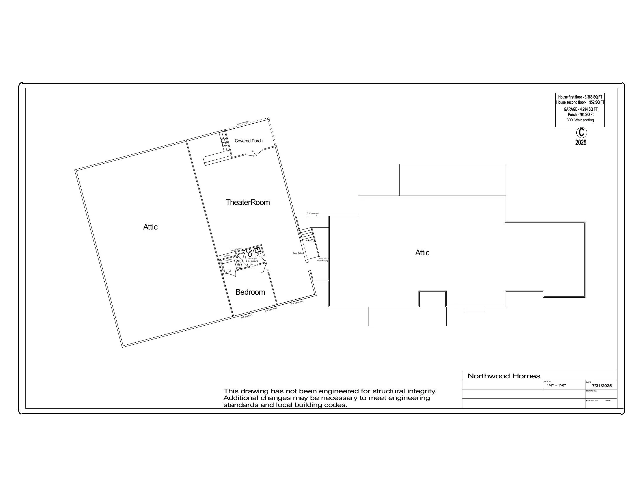 Second Story Floorplan 