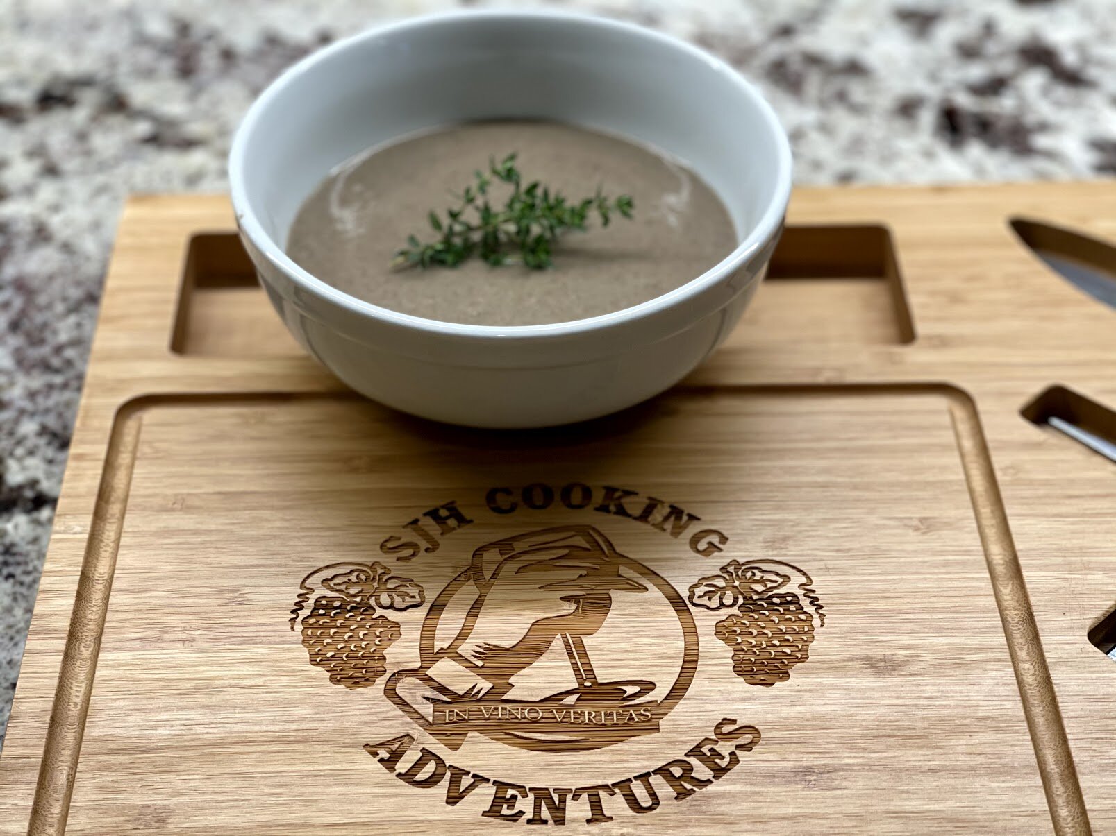Wild Mushroom and Leek Soup