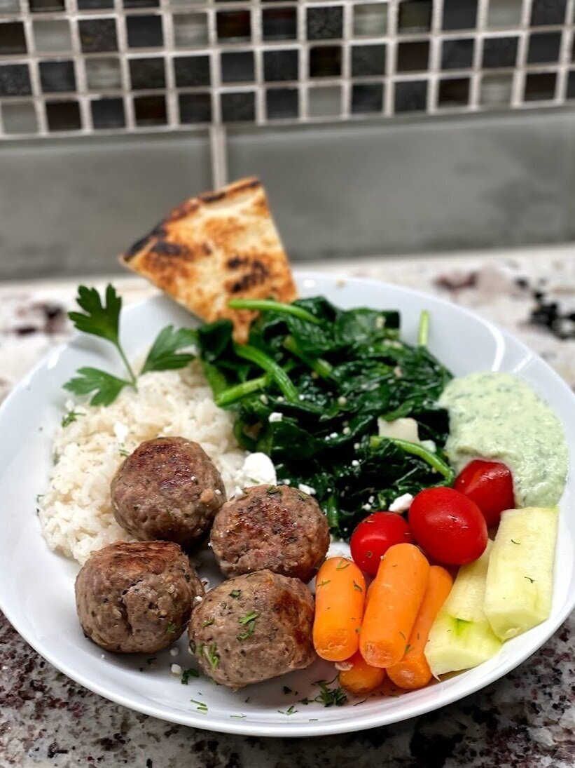 Greek Lamb Meatballs