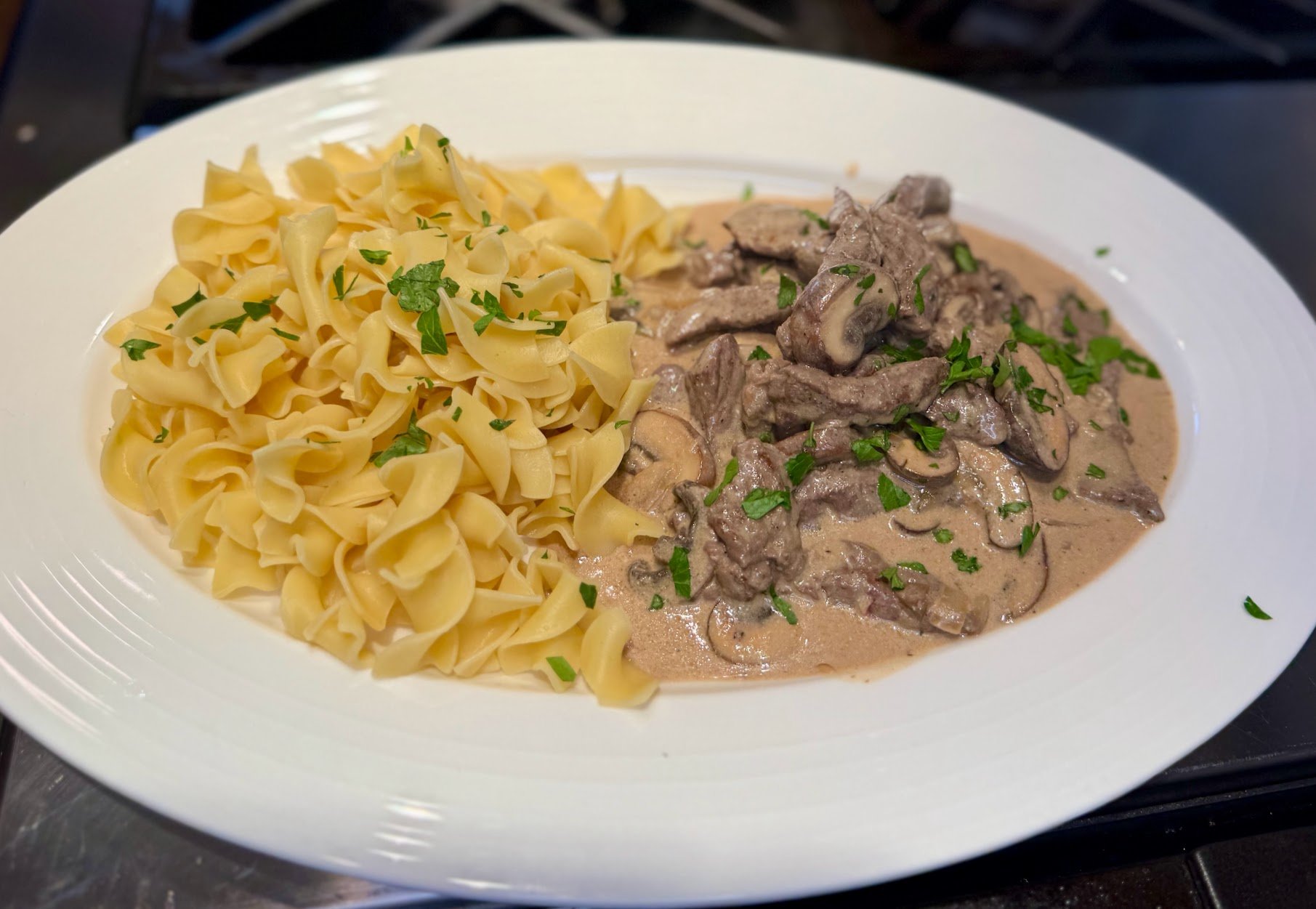 Easy Beef Stroganoff