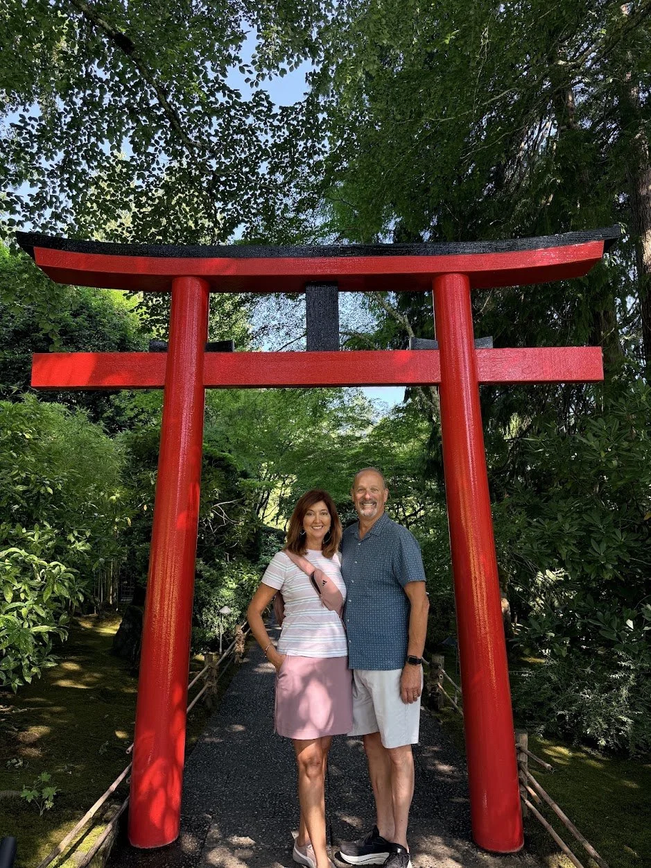 Torii Gate Japanese Garden