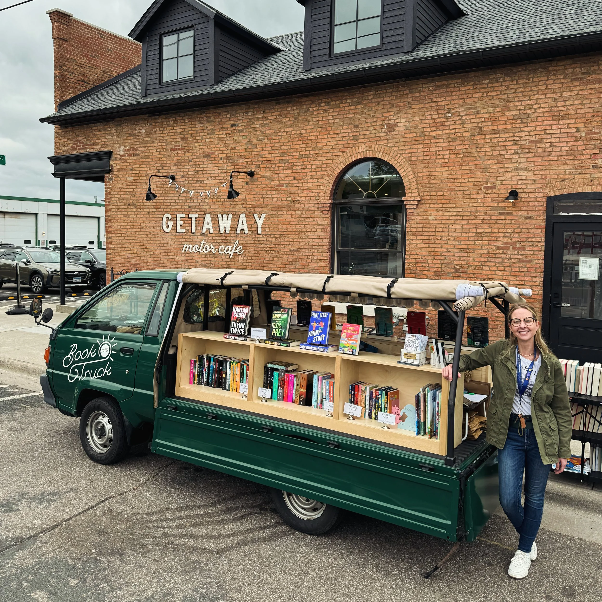 Little Charity Book Truck