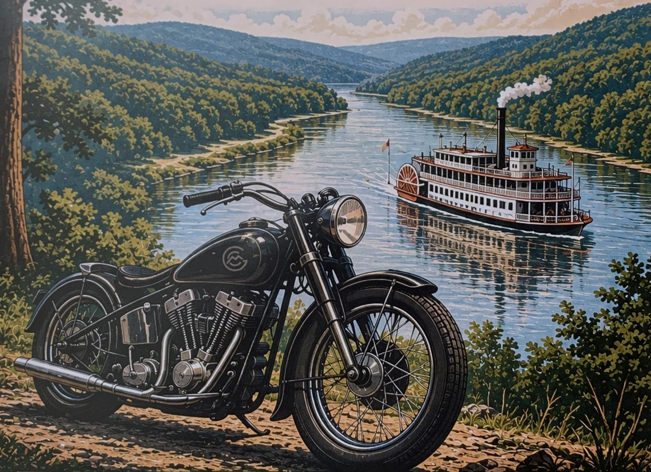 Steamboat Days Motorcycle Show | 3rd Annual