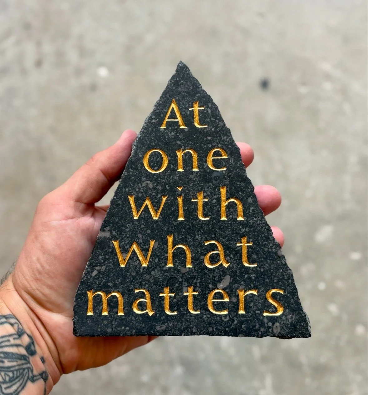 At One With What Matters - £400