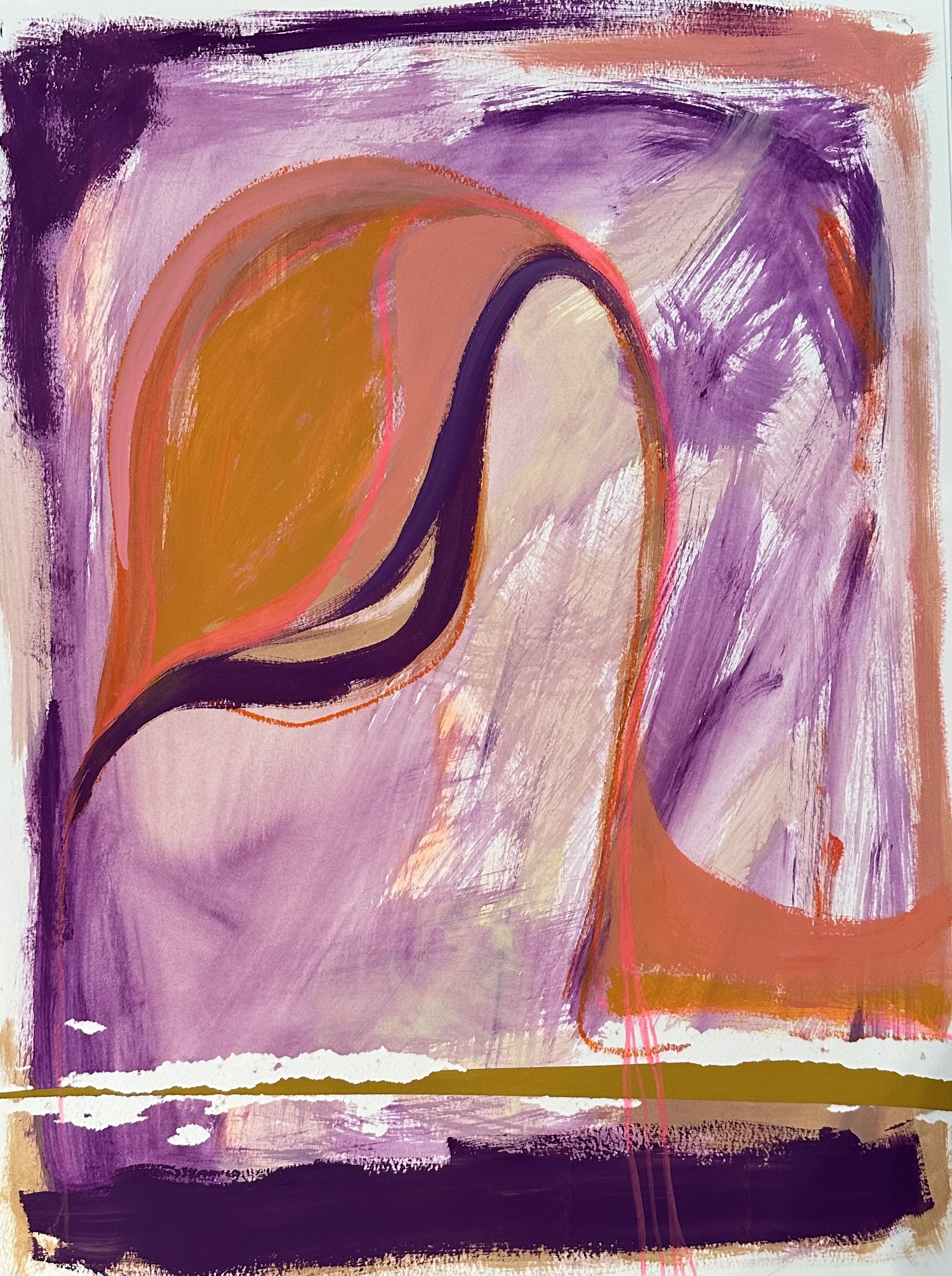 20x16 study on paper