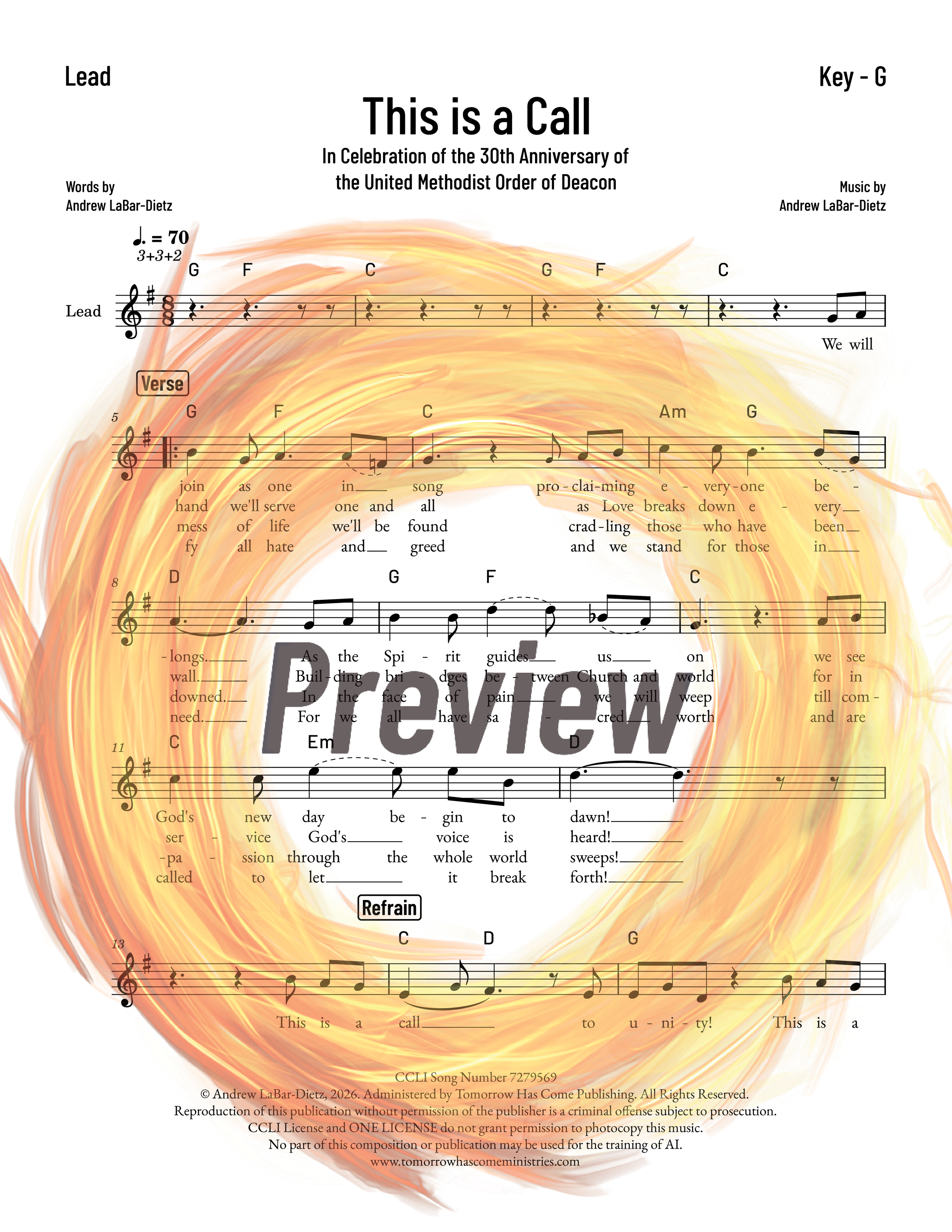 This is a Call - Lead Sheet