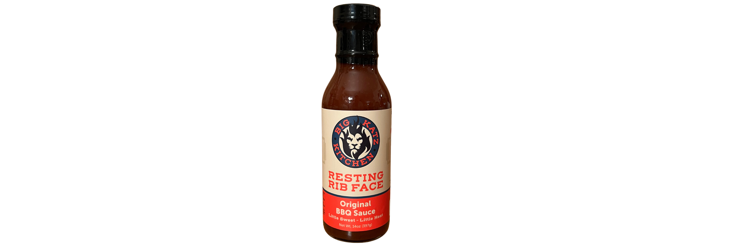 Resting Rib Face Original BBQ Sauce (14oz. Net Wt.)