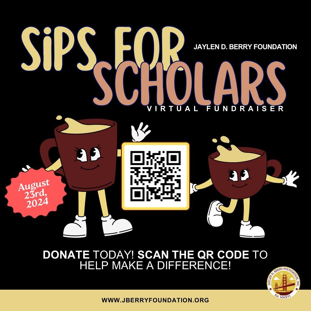 Save the Date, JBDF Fam! 📅 We&rsquo;re just days away from our biggest Sips for Scholars Fundraiser ever! 🎉 Get ready for inspiring speakers, fantastic giveaways, and a chance to support a great cause. Your participation will make a real difference