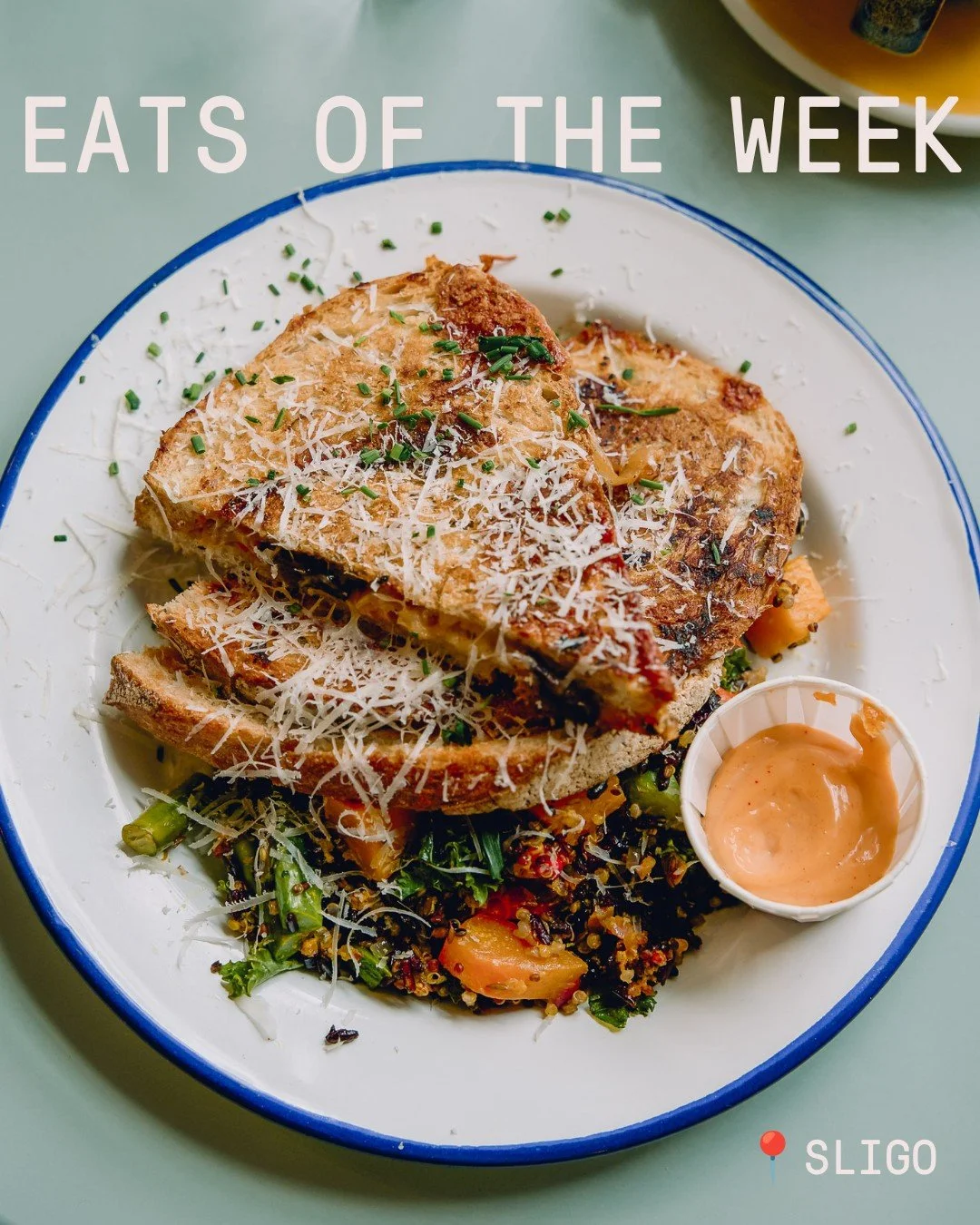 Lookin for lunch?📍Foam Sligo 

We've got some bangin' lunch options on our menu and our specials this week! We're open for lunch between 11:00 and 15:00, and this is just a preview of the lunch menu line-up we've got 🤙

Toasties, falafel, flatbread