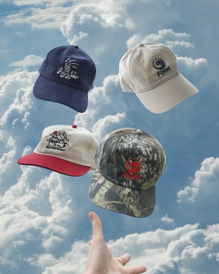 Some sick new caps have landed ❤️&zwj;🔥

The new Ying Yang design was cooked up by @j.vyvyan.tattoo 

The red + white beauties are by @fried.cactus.studio 
and the navy design was created by @handsforfeet 

Grab &lsquo;em while they&rsquo;re availab