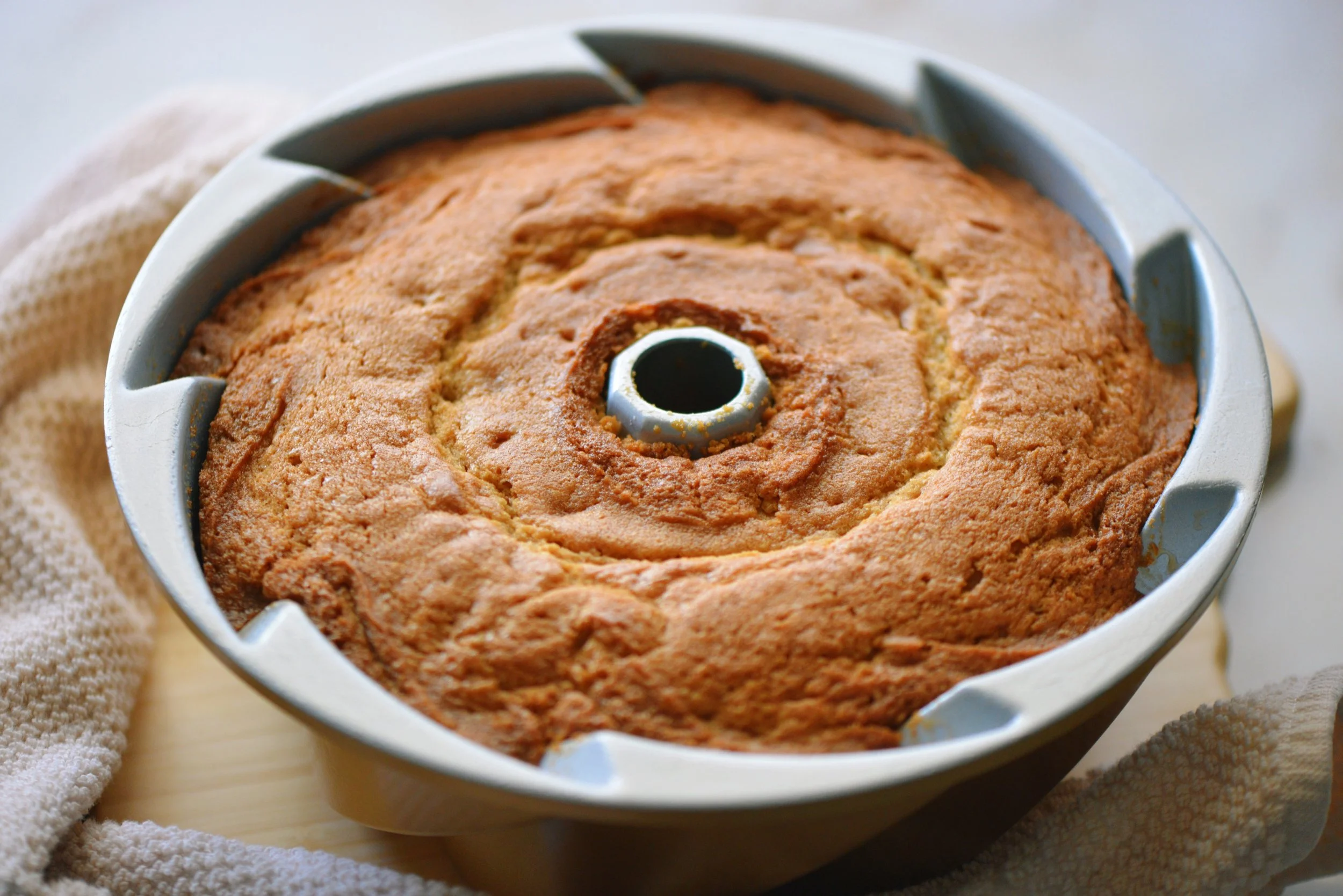 Comfort on the counter: eggs, butter, and cream cheese - It’s Pound Cake Day!
