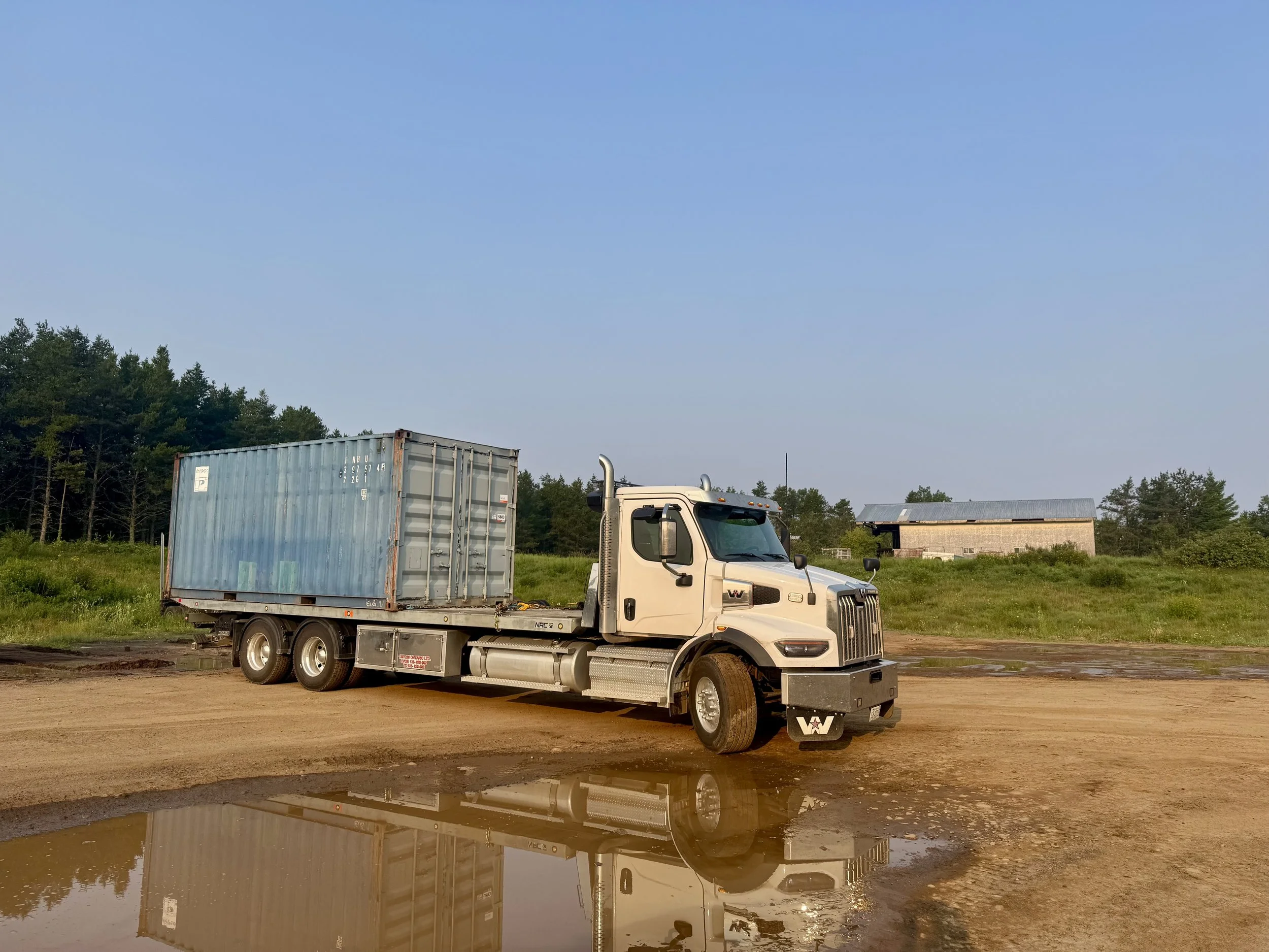 Sea can delivery from Winnipeg to Thunder Bay