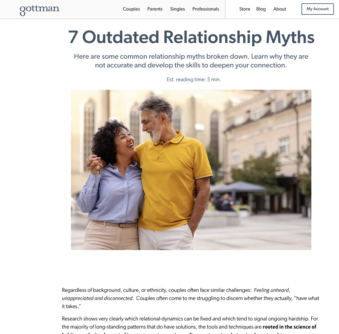 7 Outdated Relationship Myths
