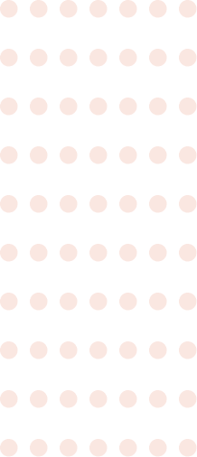 Multiple rows of orange dots on a black background, creating a pattern or grid.