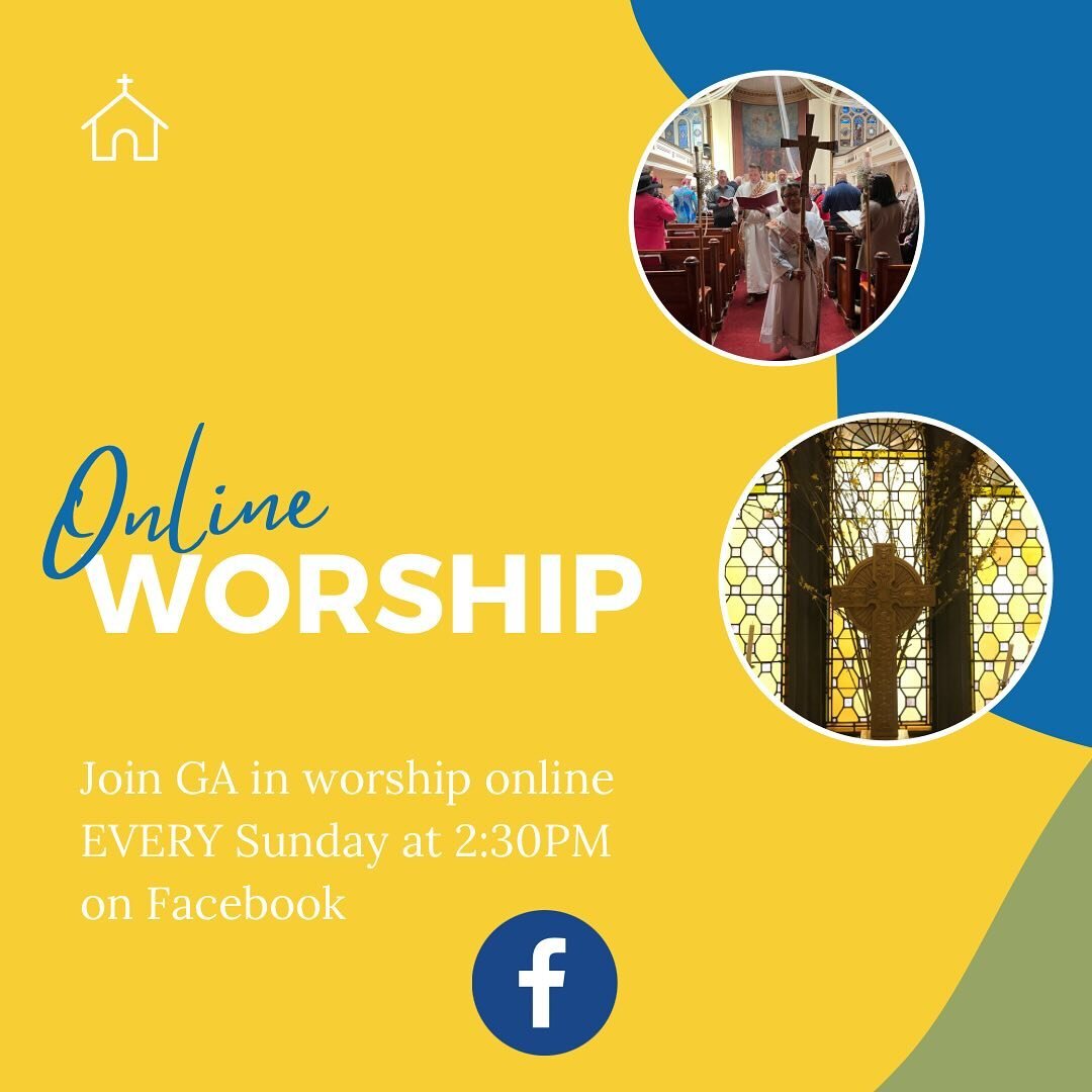 GA is now streaming our services every Sunday on Facebook! The link is in our bio to access our Facebook page.

#onlineworship #worship #church #gachurch #nycchurch