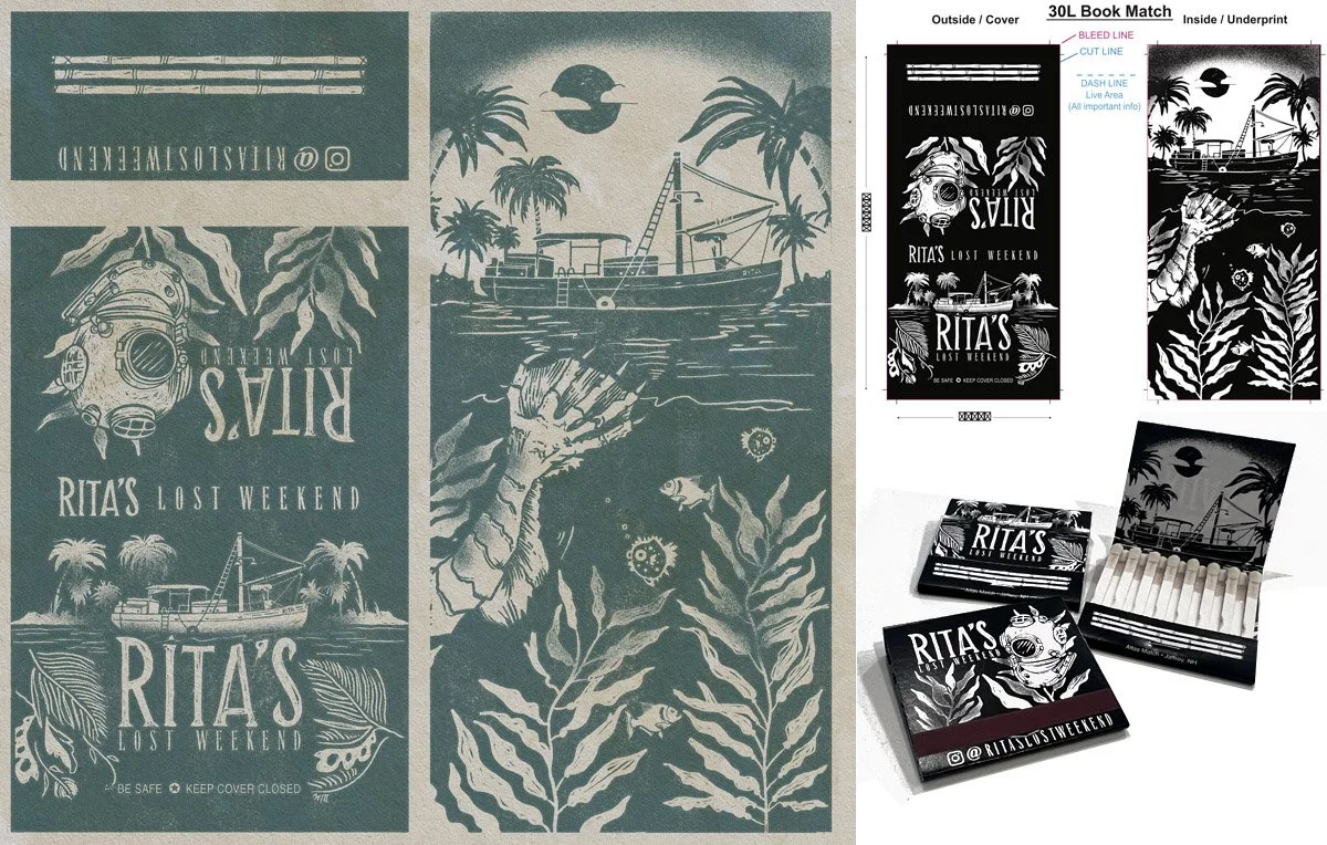 Custom Matchbook Design