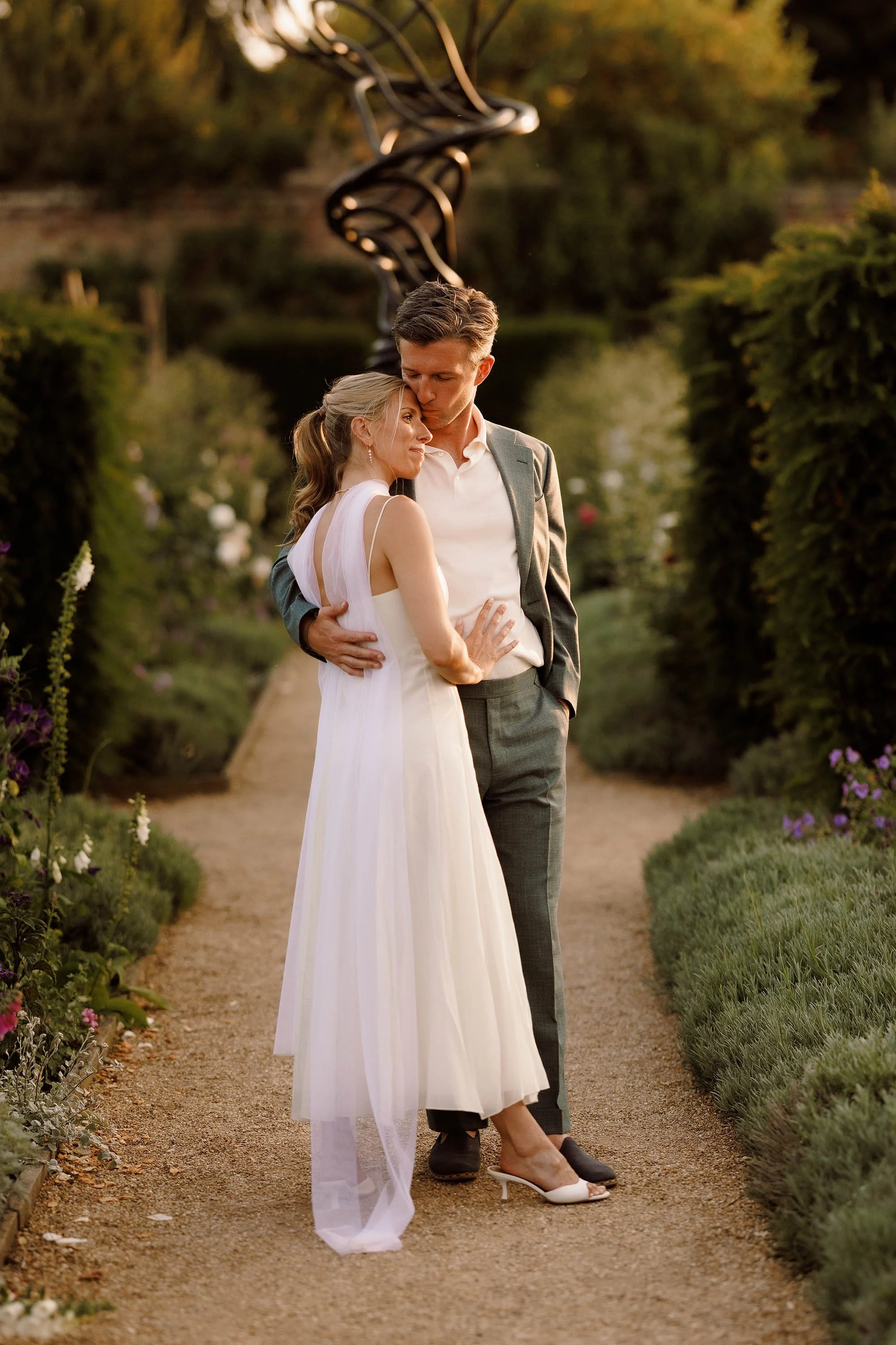 bride and groom couples portraits at nevill holt estate wedding