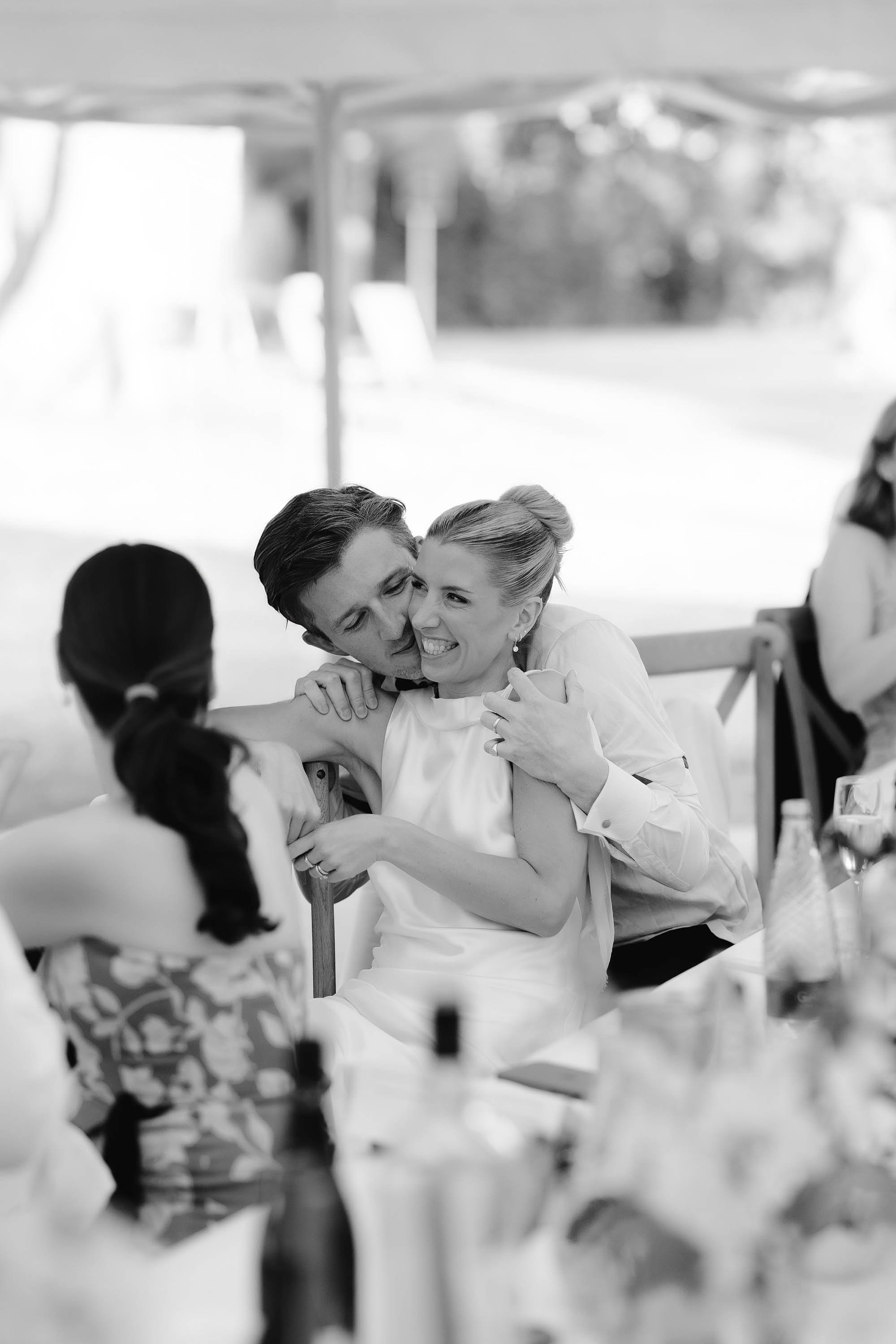 speech moments at marquee wedding 