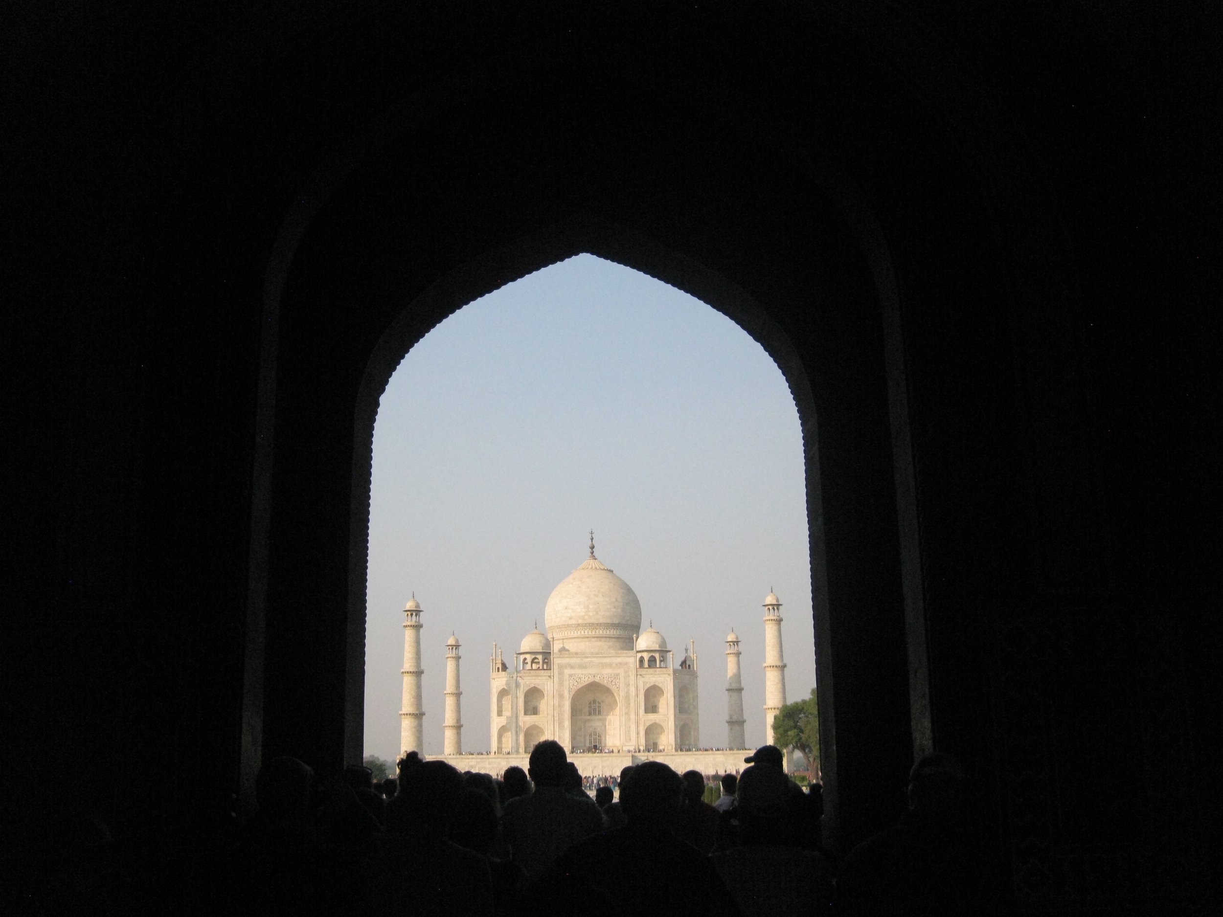 Taj Mahal entrance