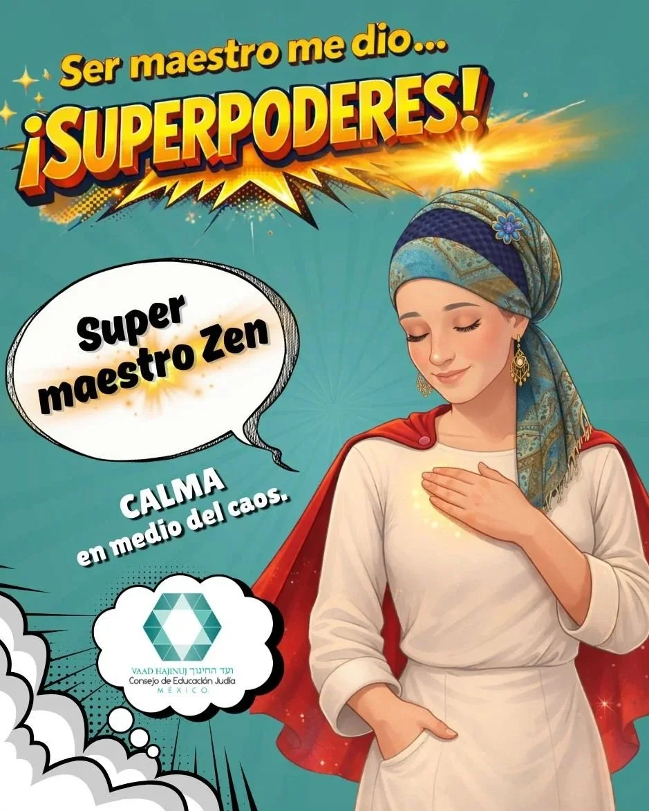 Ser maestro me dio... ¡Superpoderes!