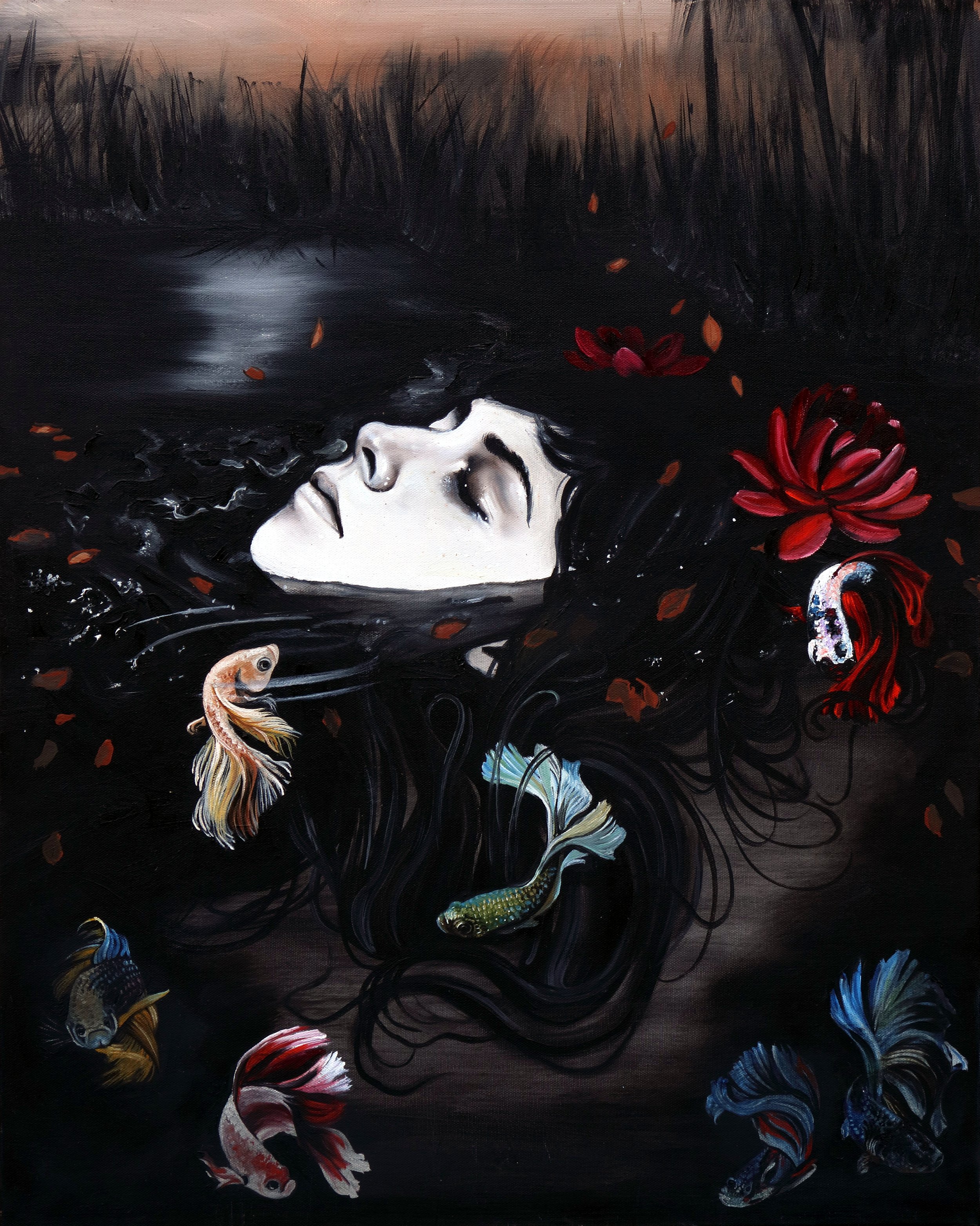 "I Was Only Dreaming" Oil on Canvas 24"x36"