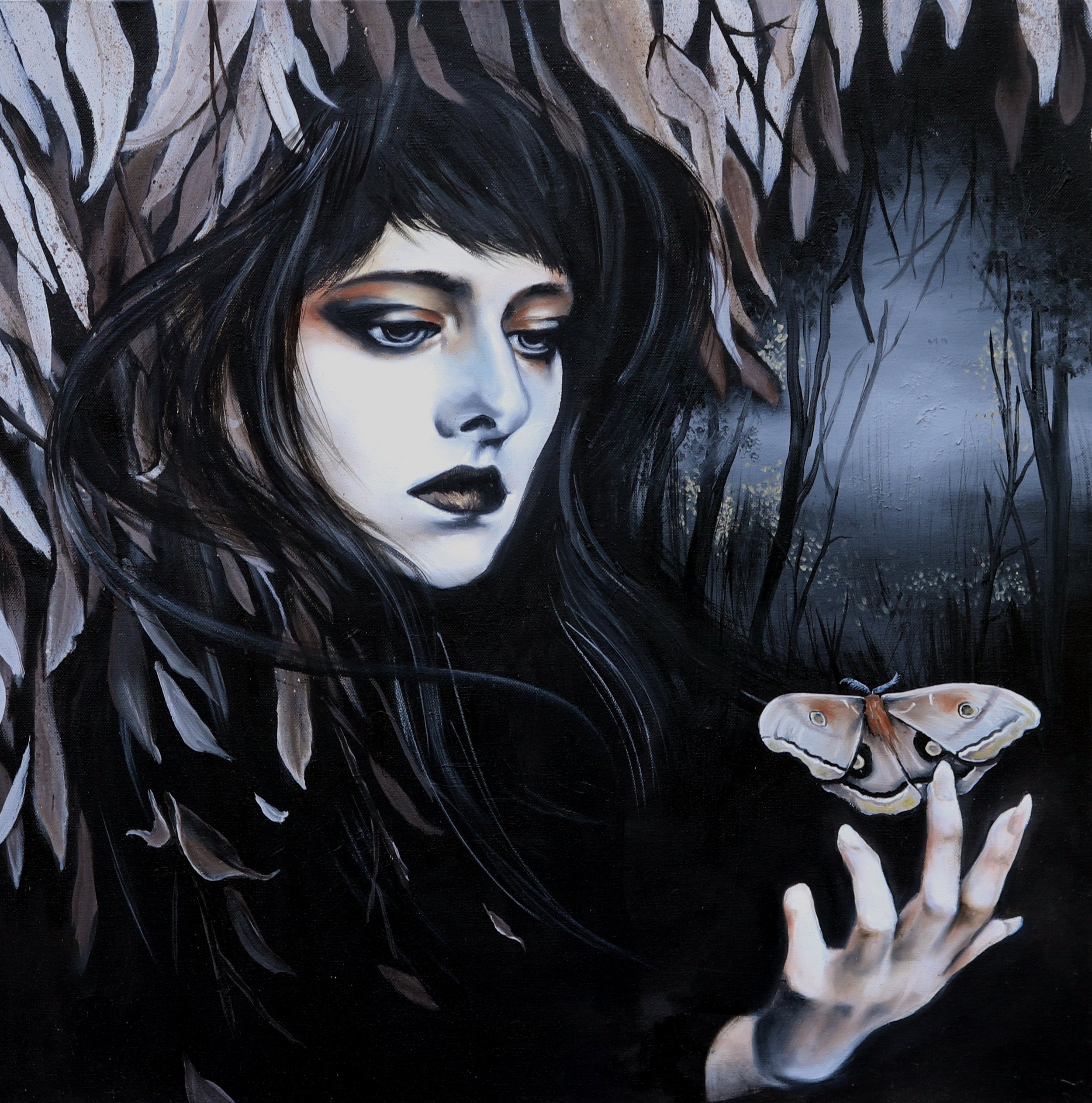 "Release" Oil on canvas 24"x24"