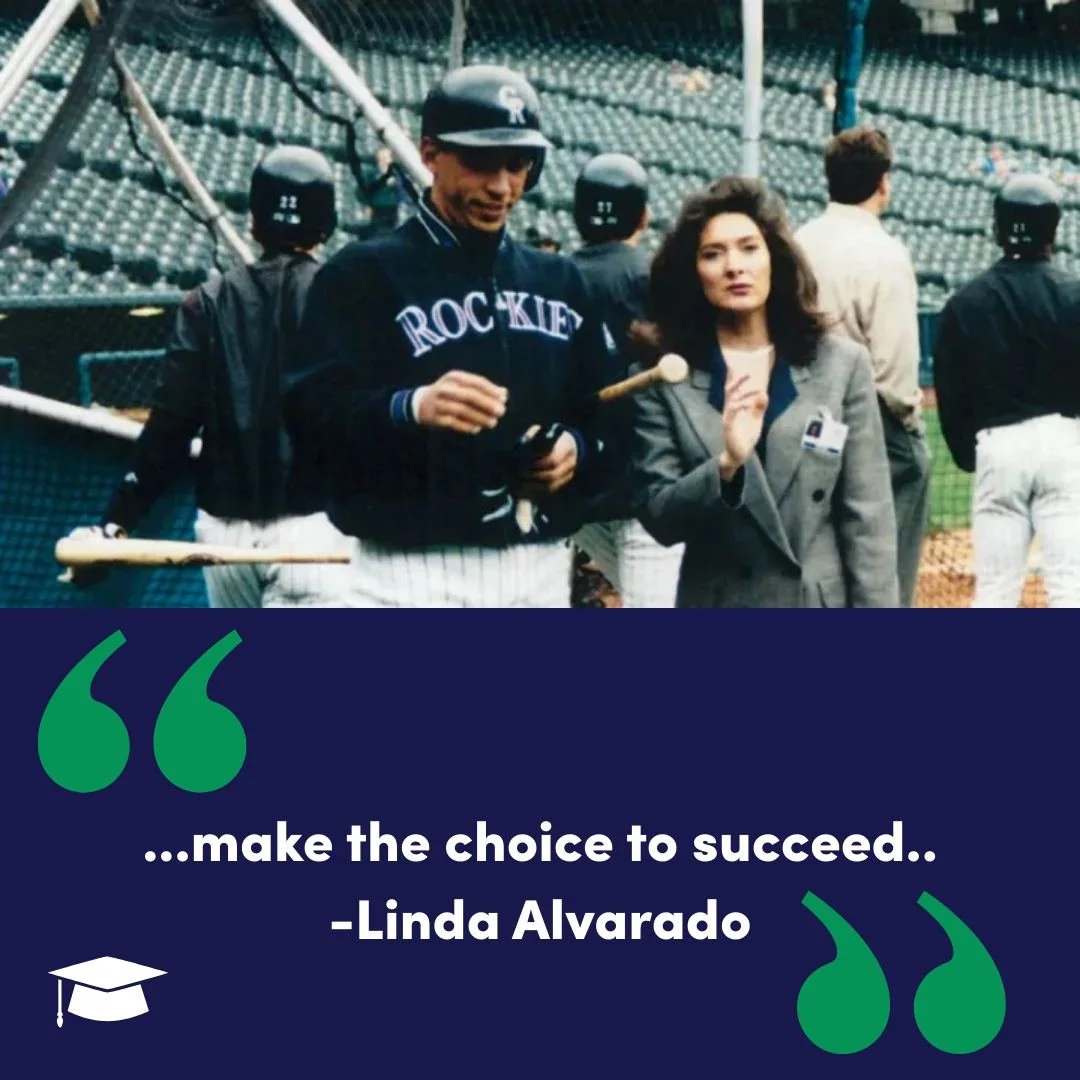 ⚾✨ Honoring Linda Alvarado
Linda Alvarado made history as the first Hispanic and first woman to own a Major League Baseball franchise&mdash;the Colorado Rockies. Her trailblazing leadership, determination, and vision continue to inspire future genera