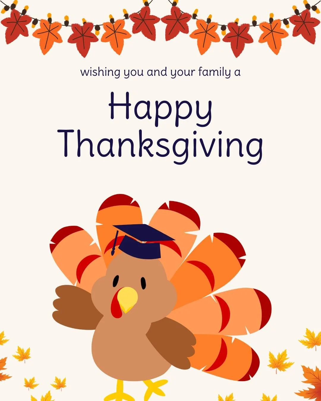 🦃🍁 Happy Thanksgiving, Vista Families!
Today we&rsquo;re grateful for our incredible scholars, dedicated families, and the joyful community we get to learn and grow with every day. Thank you for being part of the Vista Family. We hope your day is f