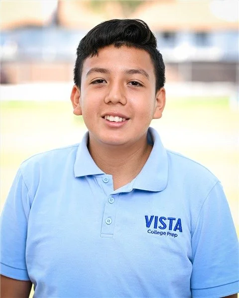 Meet Joseph &mdash; an 8th grade scholar with big goals.
He joined Vista in 1st grade and through joyful learning, personalized support, an engaged family, and teachers who believed in him, he found his confidence and his voice.

Now he&rsquo;s prepa