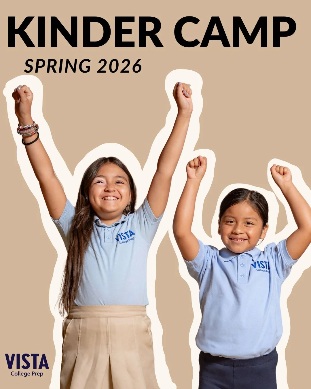 🌸🎒 Spring Kinder Camp is Here!

Is your future kindergartener ready for their big year? Spring Kinder Camp is the perfect way to build confidence, make new friends, and get a joyful preview of what kindergarten at Vista is all about.

Spots are lim