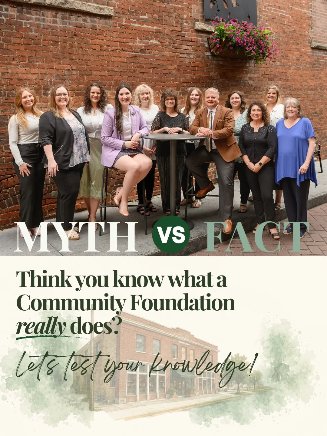 Every community is different and so is the impact of local philanthropy. 

This week&rsquo;s Myth vs. Fact Monday is all about local impact. Many people are surprised to learn that our work goes far beyond scholarships or grants. Every day, we partne