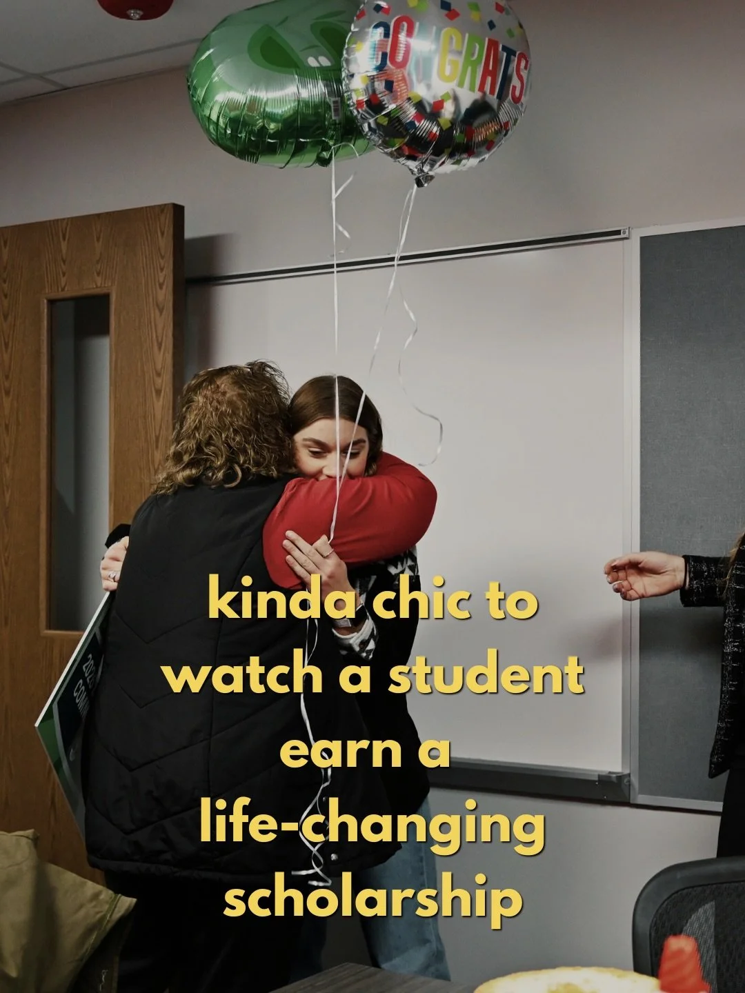 Turns out, giving back looks good on everyone. ✨

Watching students earn scholarships. Seeing local nonprofits bring big ideas to life. Helping generosity turn into something meaningful right here at home.

And building stronger communities for gener