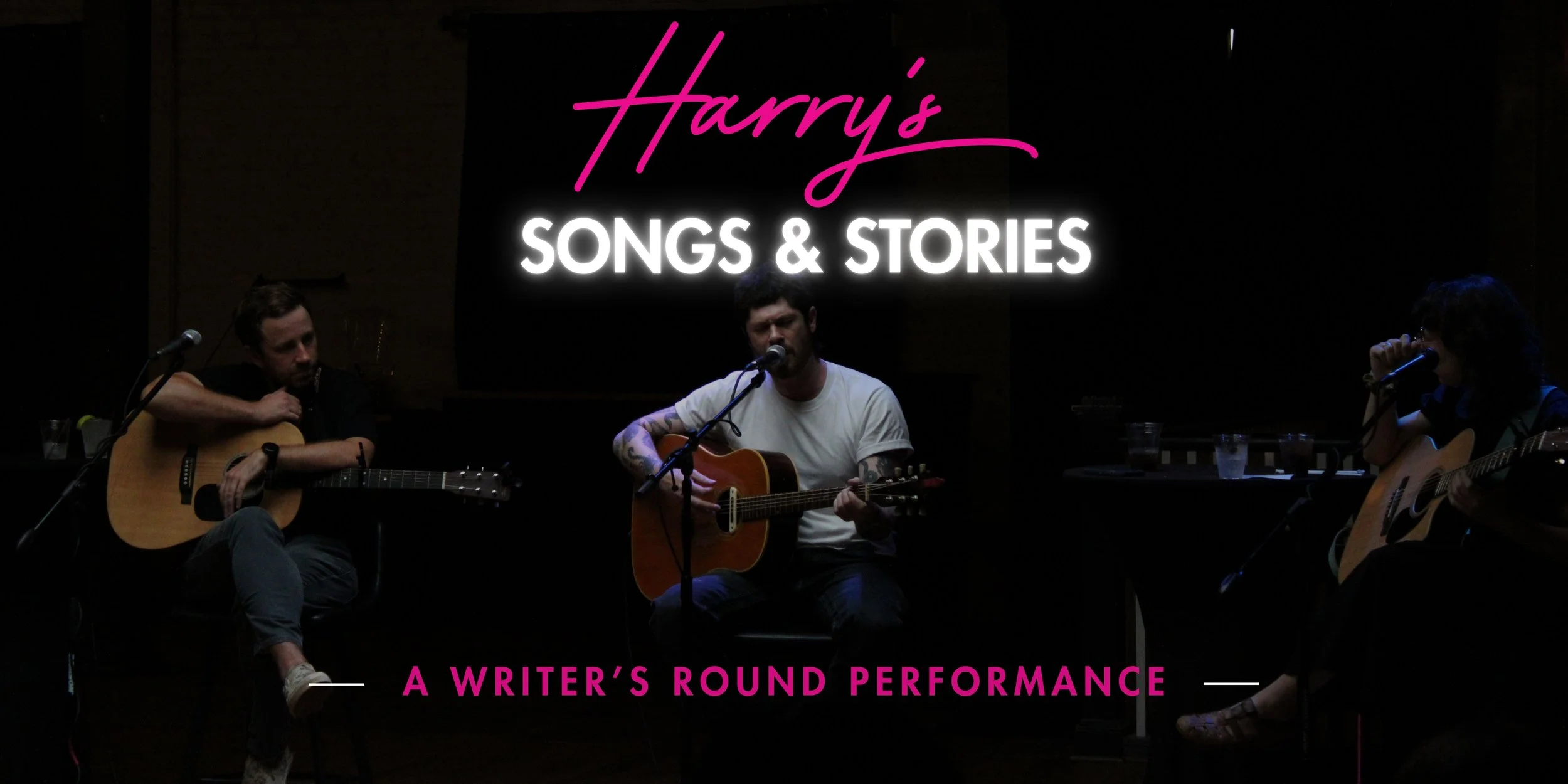 Songs and Stories: A Writer’s Round Performance at Harry’s