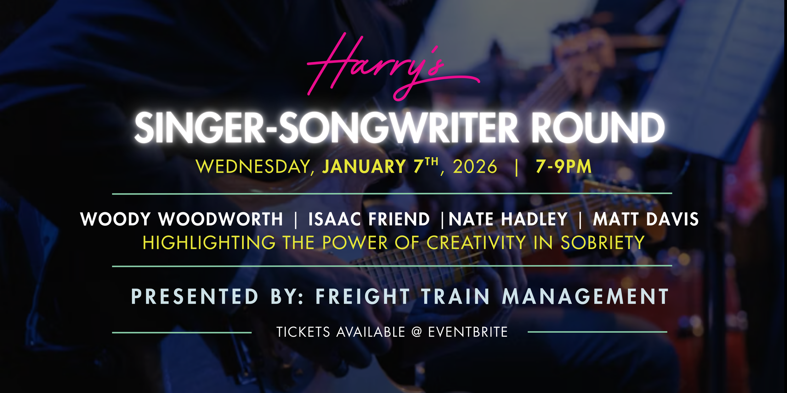 Freight Train &amp; Friends: Singer-Songwriter Round