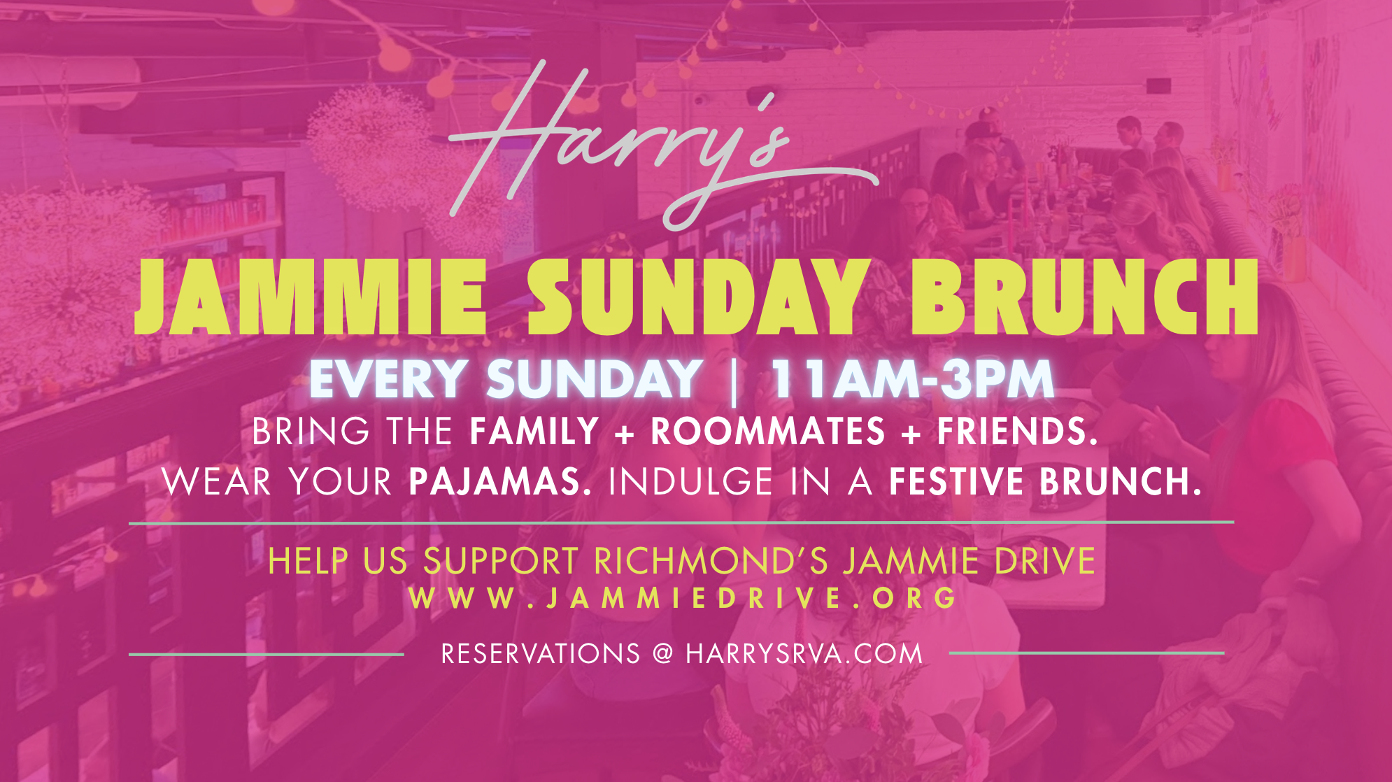 Harry's Pajama Brunch 