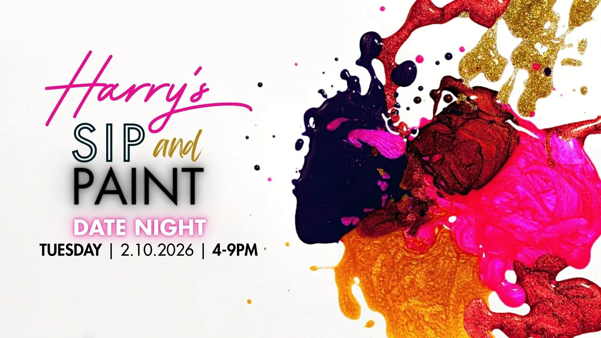 Harry's Date Night Sip and Paint