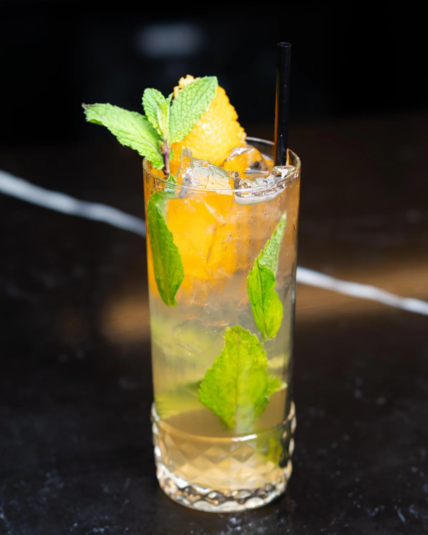 Smoky, spicy, and impossible to ignore 🔥🌿
The Fire Keeper brings Fresno pepper&ndash;infused mezcal, Lunazul tequila, honey, bright citrus, and a cooling mint finish&mdash;heat with balance in every sip

Available now at the bar&mdash;who&rsquo;s b